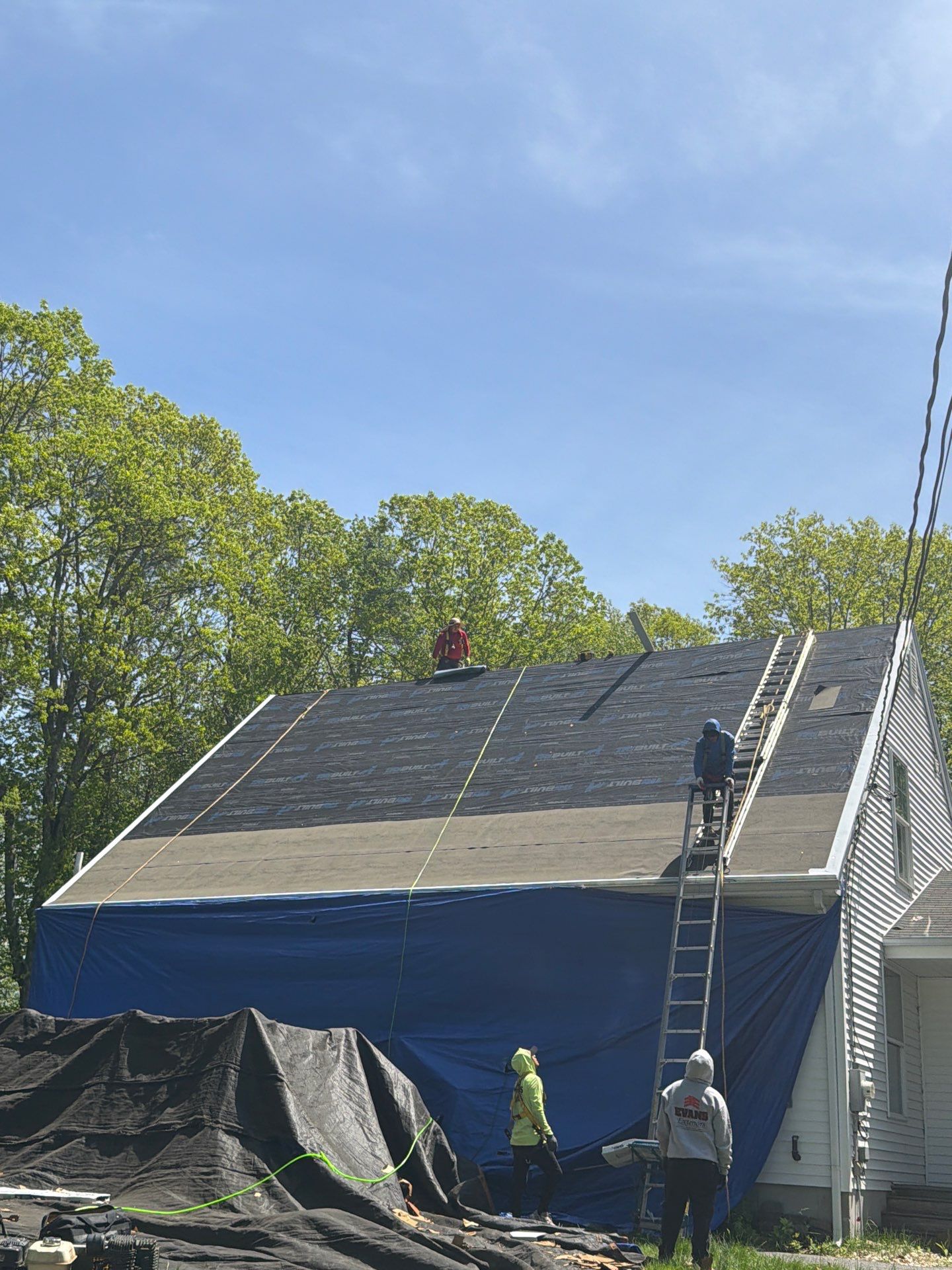 Comprehensive Asphalt Roofing Project for Multi-Story Westbrook Home by Tall pine roofing