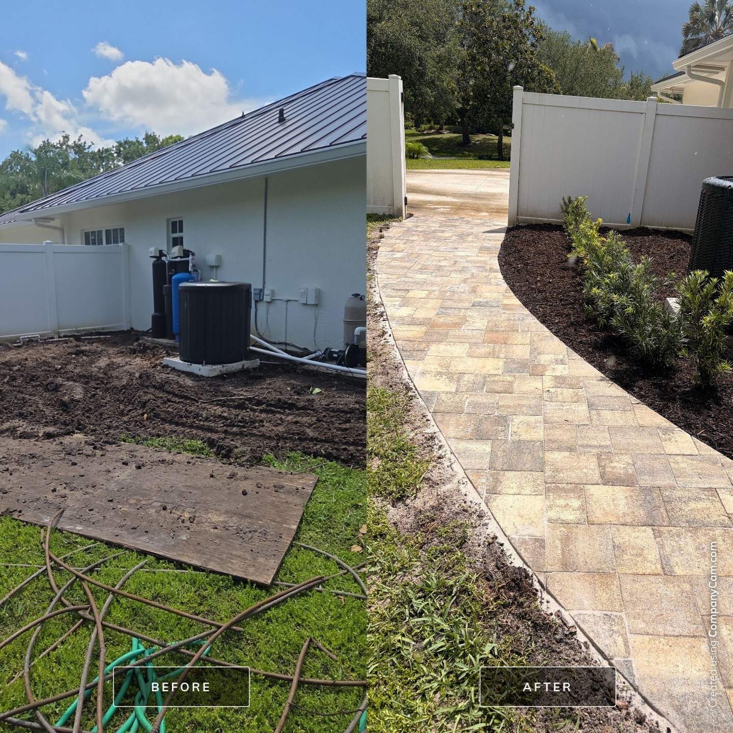 🌿✨ From Problem Areas to Paradise in Palm City! 🏡💧🌴 by Alpha Zeta Enterprises Inc