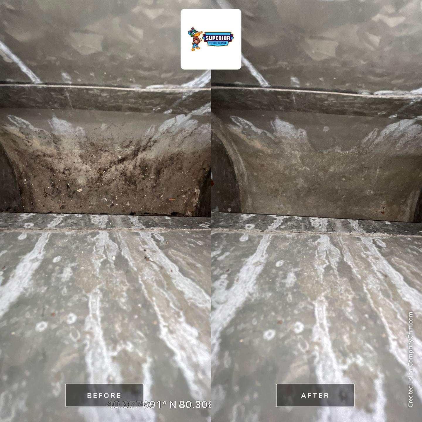 Air Duct Cleaning With a Vacuum Truck in New Castle, PA by Superior Air Duct Cleaning