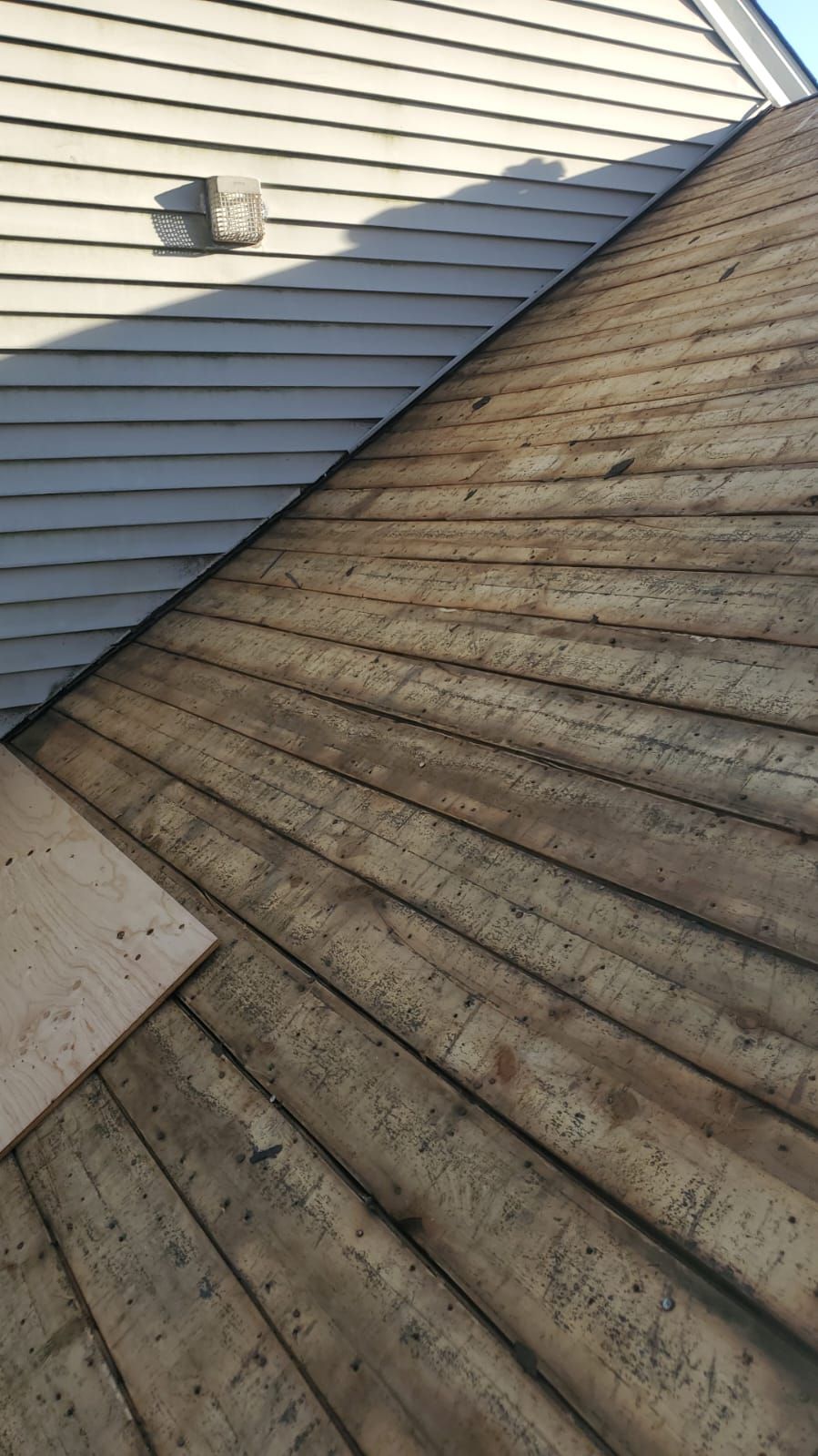 Residential Roofing Installation using Owens Corning TruDefinition Slatestone Gray by A Plus Exterior