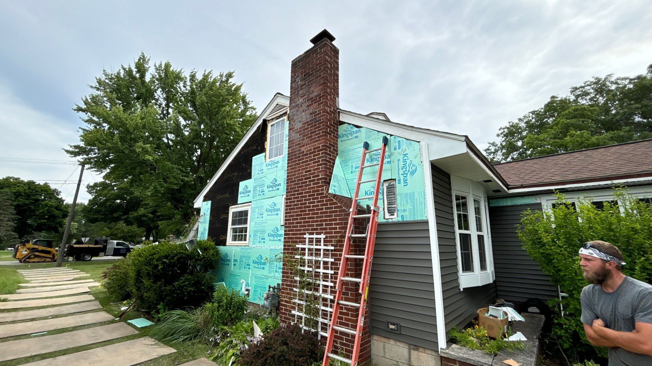 Siding Replacement using Alside Odyssey D4" by 180 Contractors
