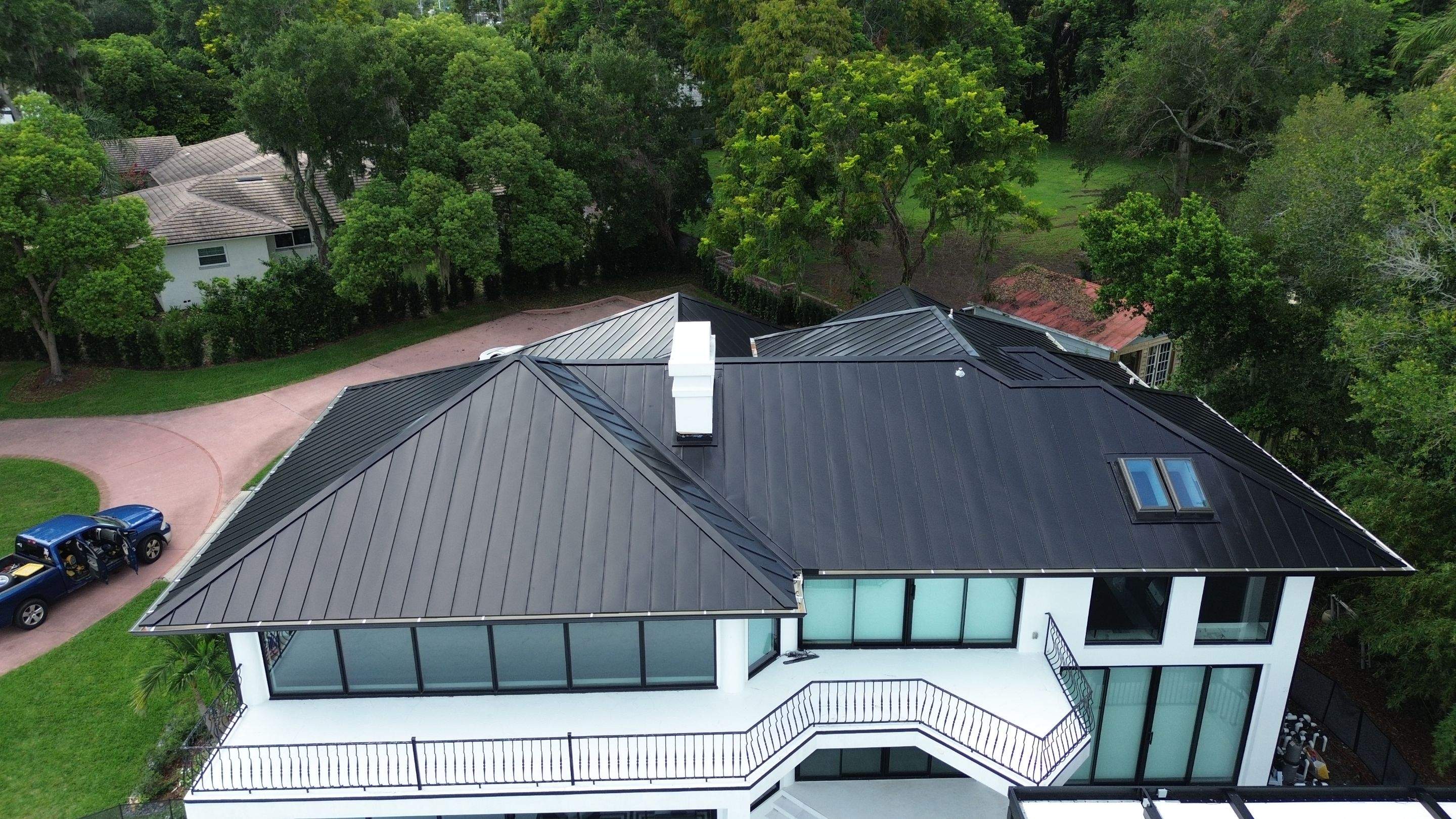 Residential reroof in Orlando FL by Gold Key Roofing