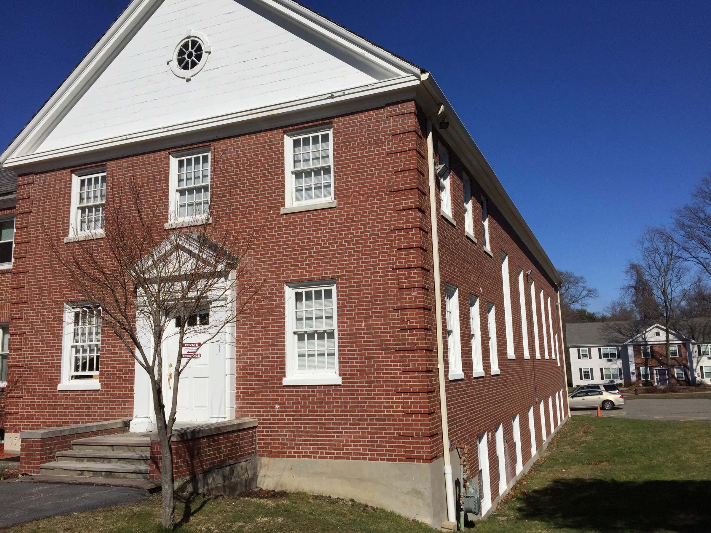 Commercial Gutters at Boston Baptist College-Hyde Park by Gutter Pro Enterprises