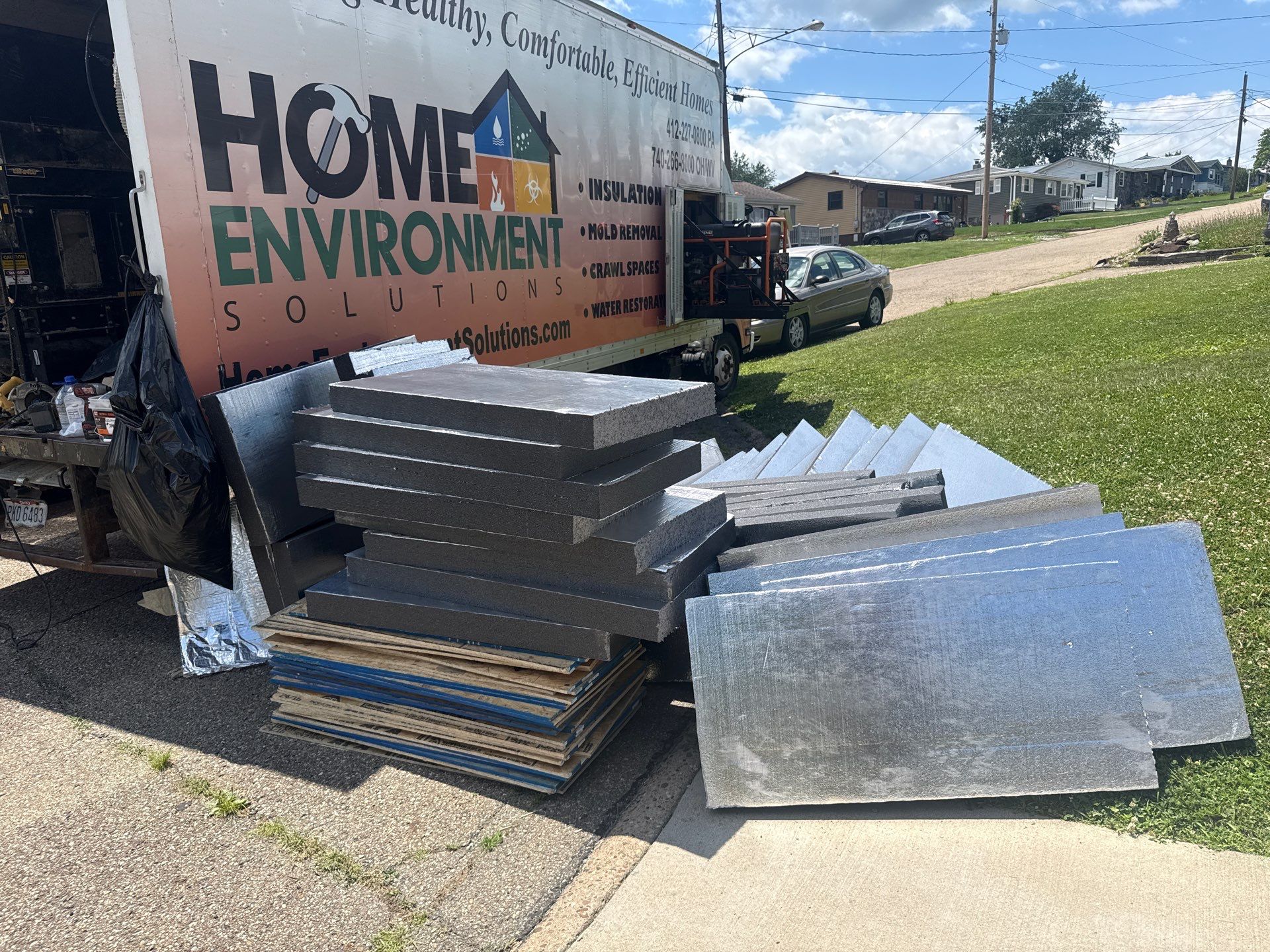 Attic Insulation and Air Sealing Upgrade in Mingo Junction by Home Environment Solutions