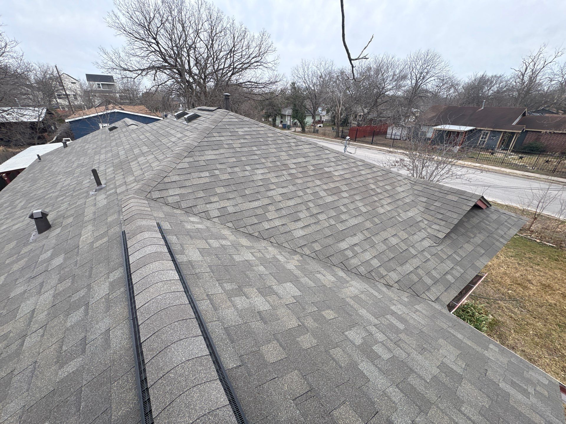 Roof Replacement in Austin, TX | Owens Corning Driftwood Shingles by Kstylez Roofing & Construction