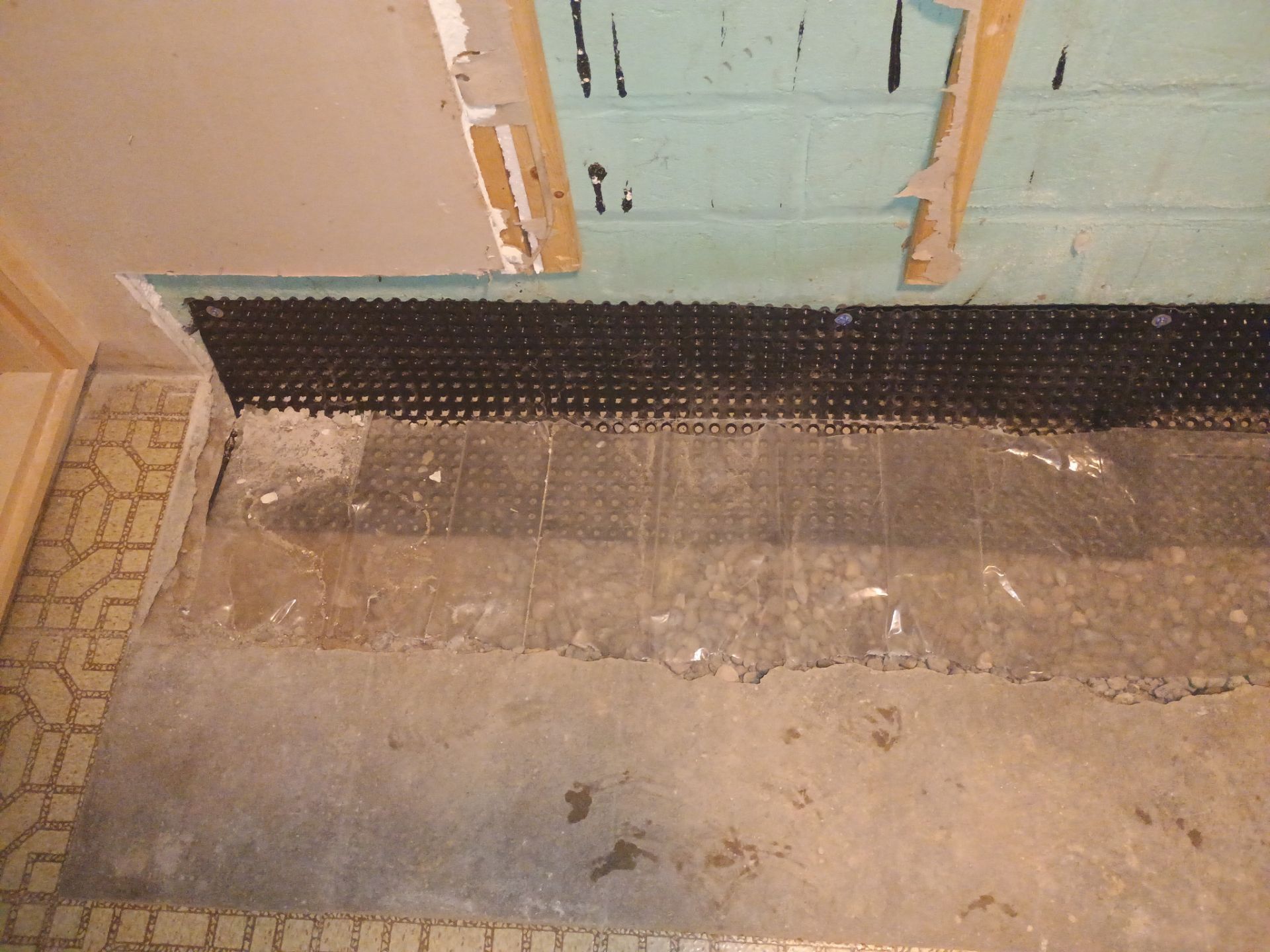 Tara’s Corner Drainage Fix by Waterproofing Northeast