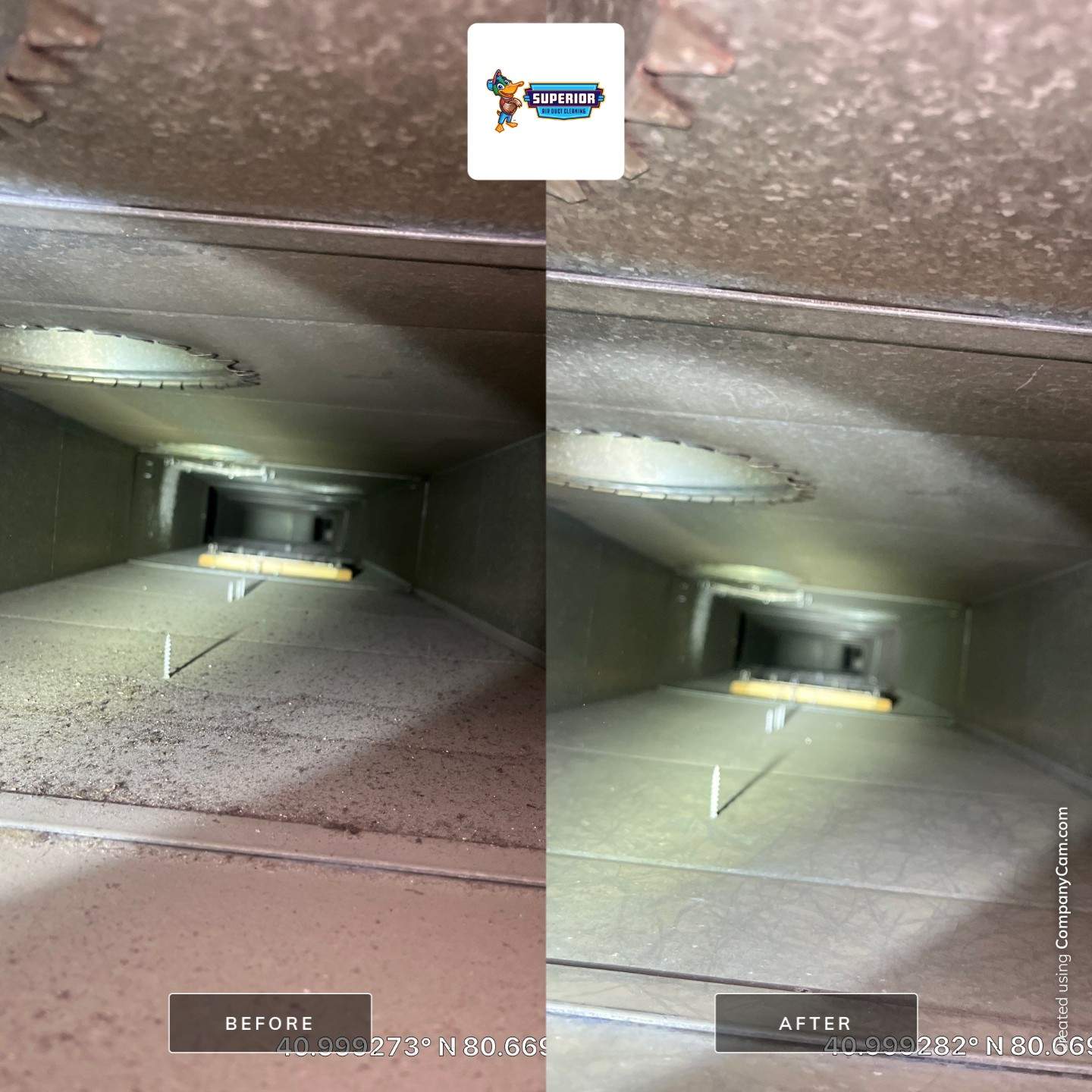 Air Duct Cleaning With a Vacuum Truck in Youngstown, OH by Superior Air Duct Cleaning