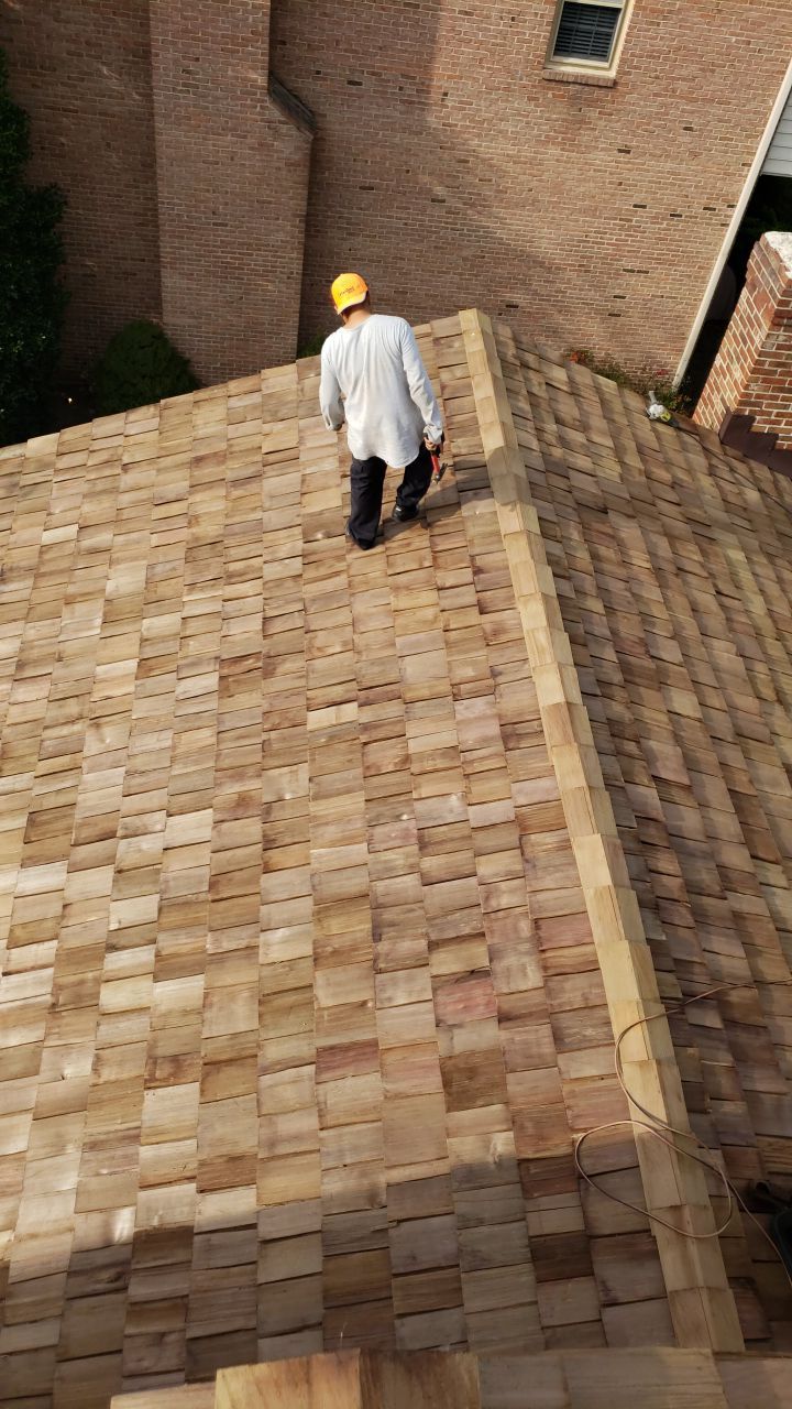 McLean Cedar Shake Roofing Project  by RM Banning, Inc.