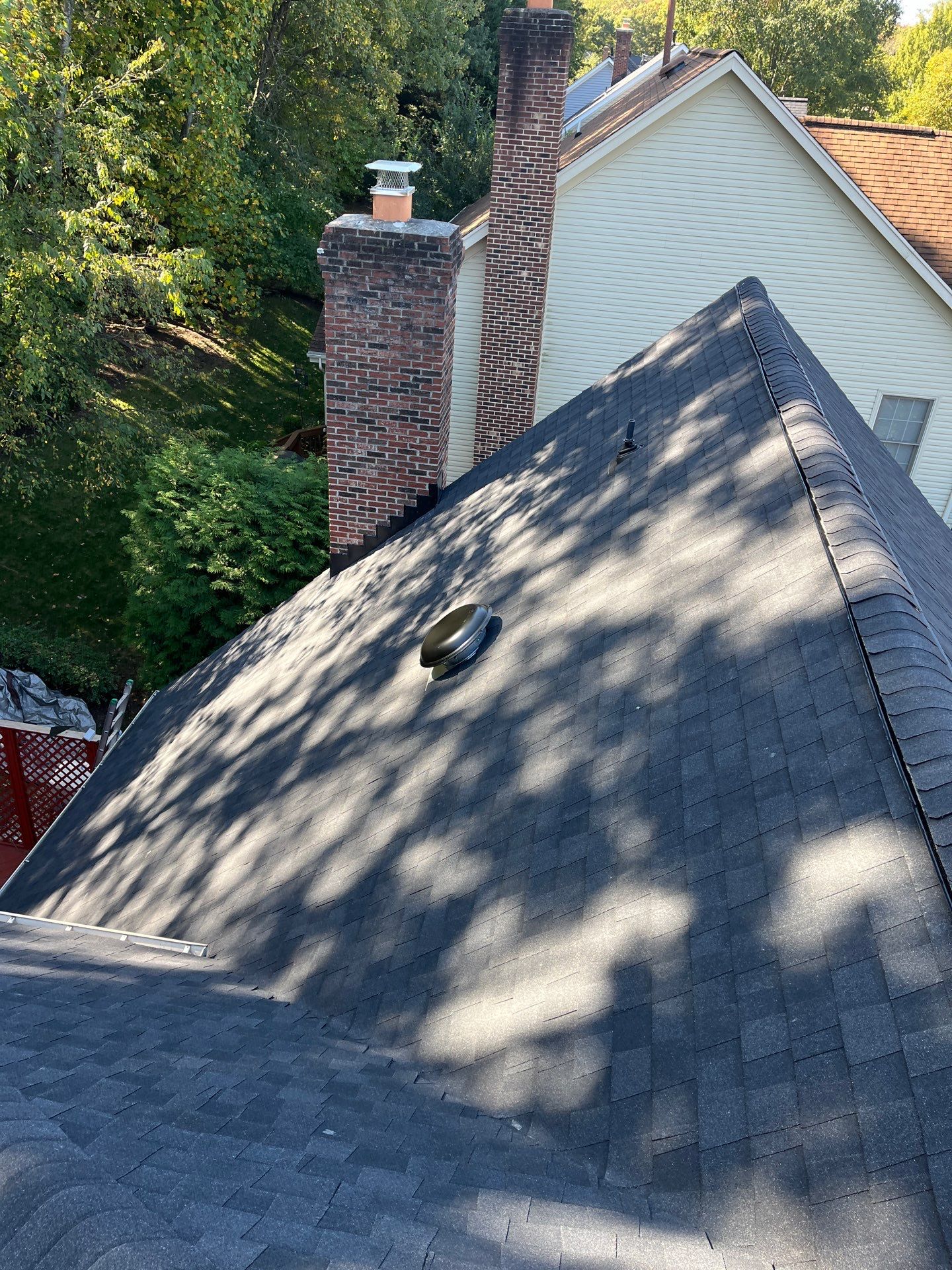 Burke: Residential Roof Replacement with CertainTeed Landmark Pro Designer Shingles in Max Def Charcoal Black by RM Banning, Inc.