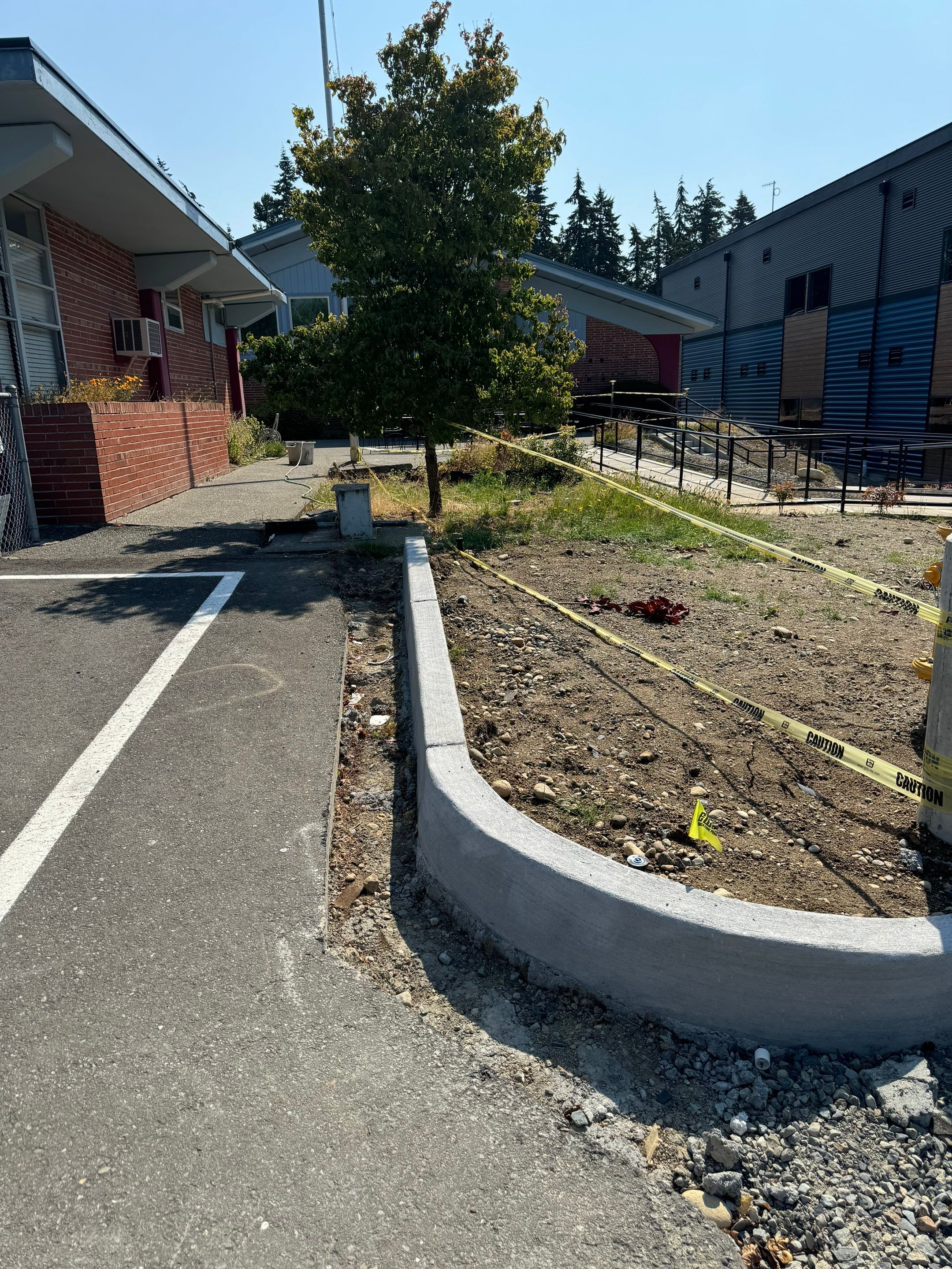 Cedar Park | Christian School Asphalt Parking Lot Repair  by Jireh Asphalt & Concrete Inc 