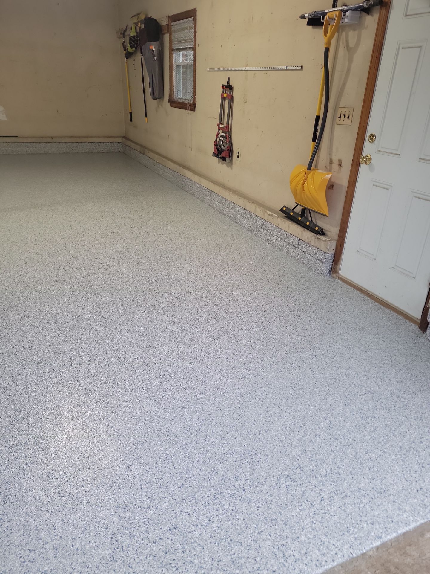 Garage Floor Coated by Spectrum Painting, LLC