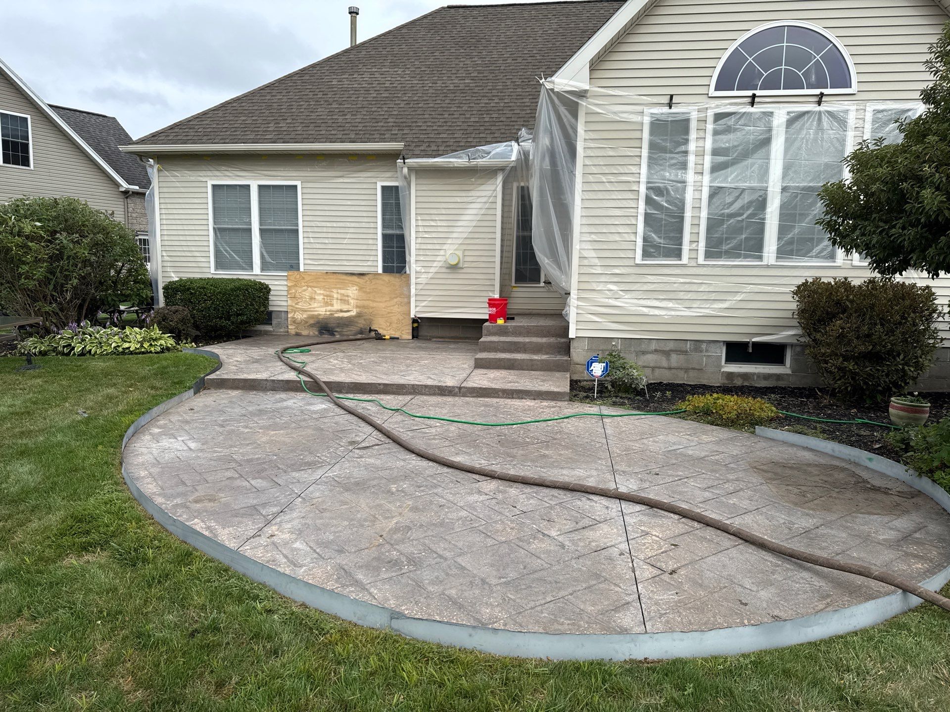 Patio Recolor/Reseal by NG Masonry & Construction LLC