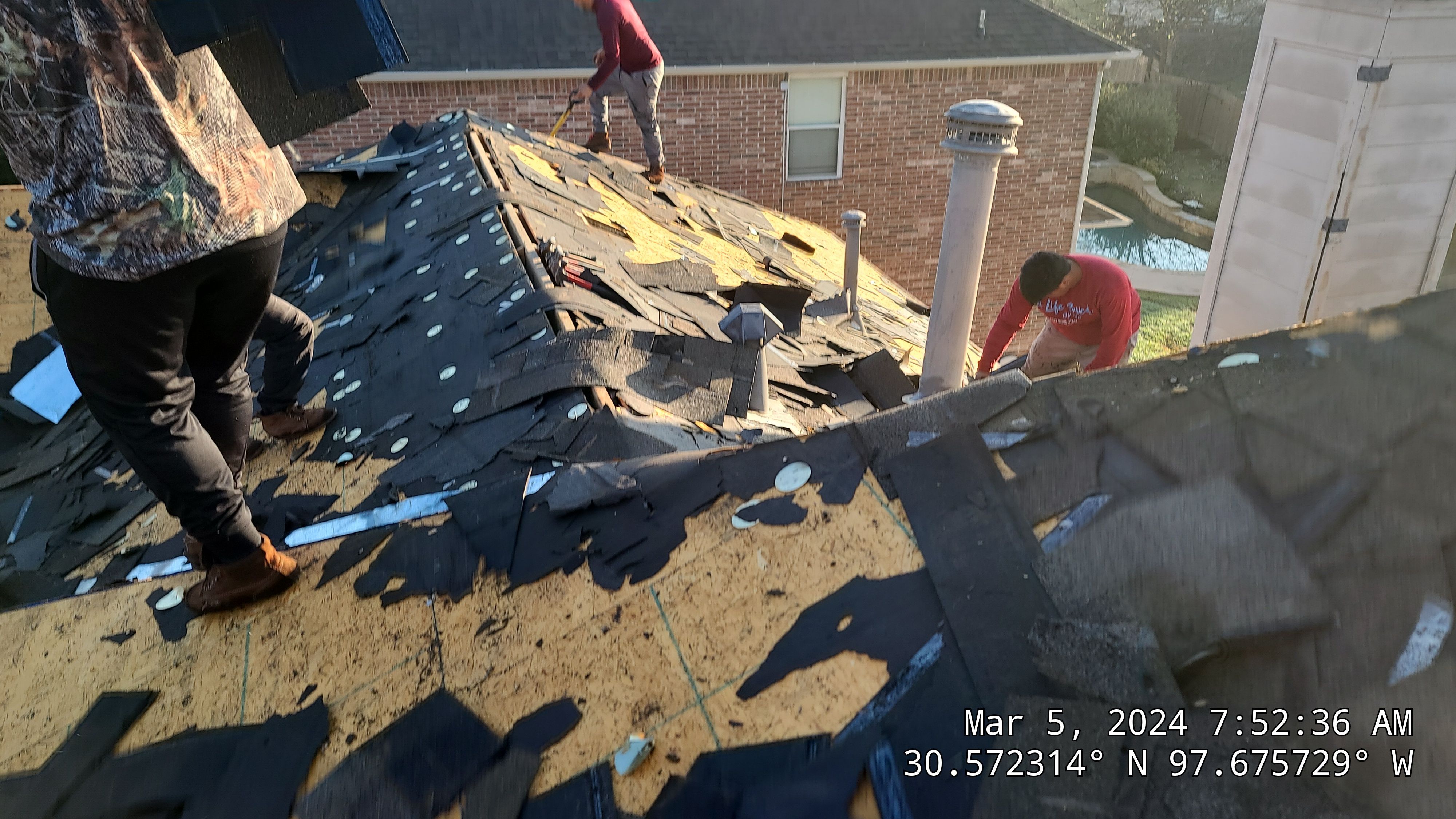 Comprehensive Hail Damage Restoration and Residential Roof Replacement in Round Rock by Caliber Restoration LLC