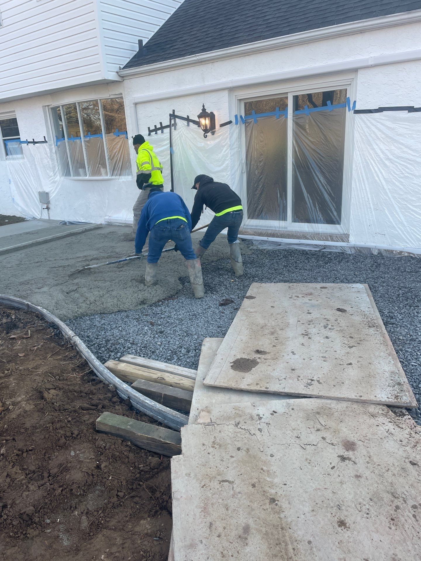 Stamped Concrete Patio  by Architectural Concrete Design