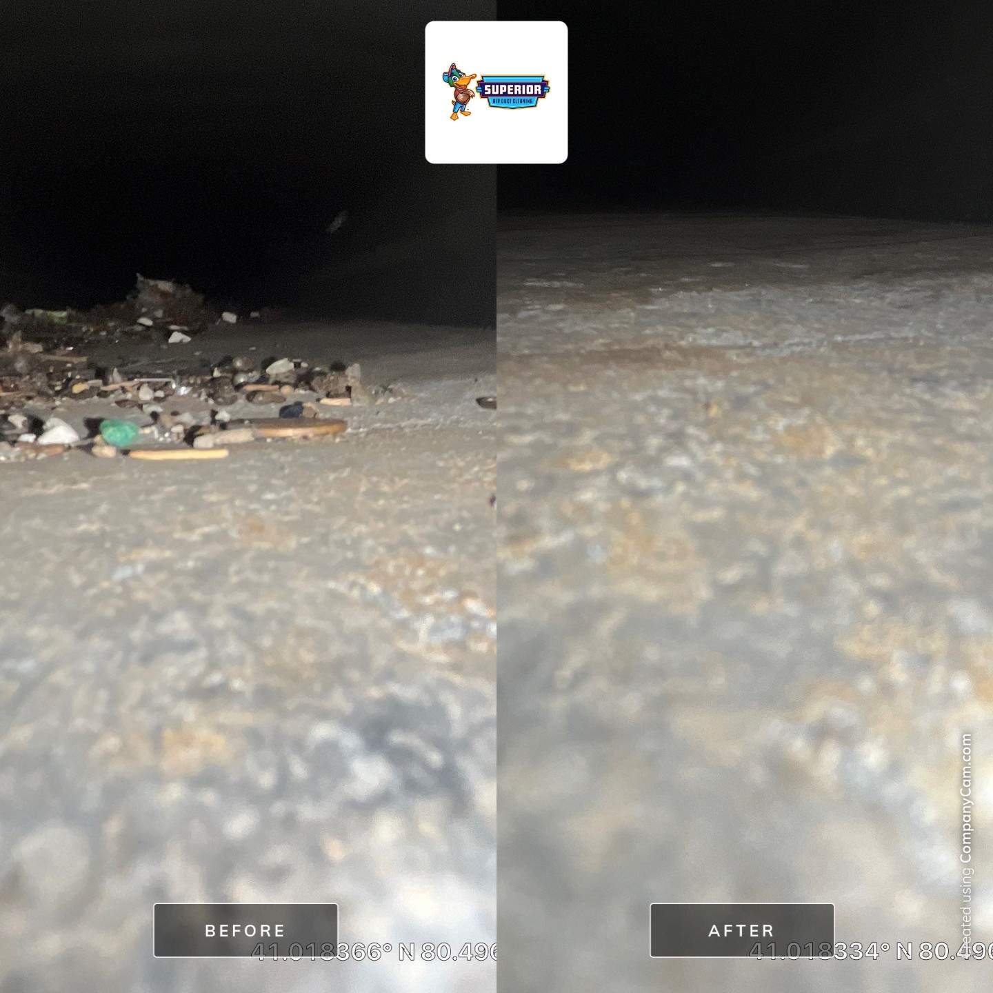 Air Duct Cleaning With a Vacuum Truck in Edinburg, PA by Superior Air Duct Cleaning