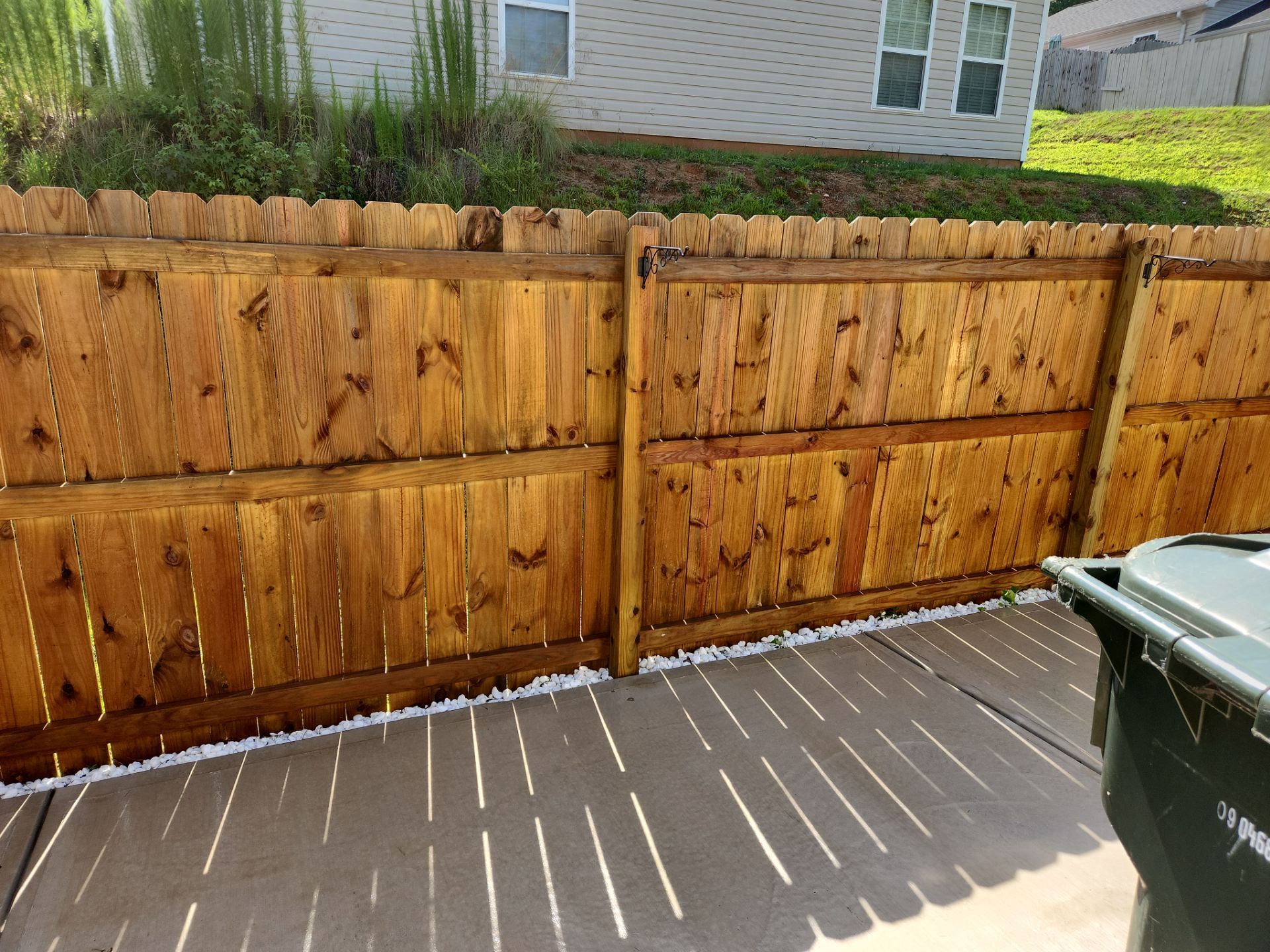 Fence using Wood Sealant by DuraSeal