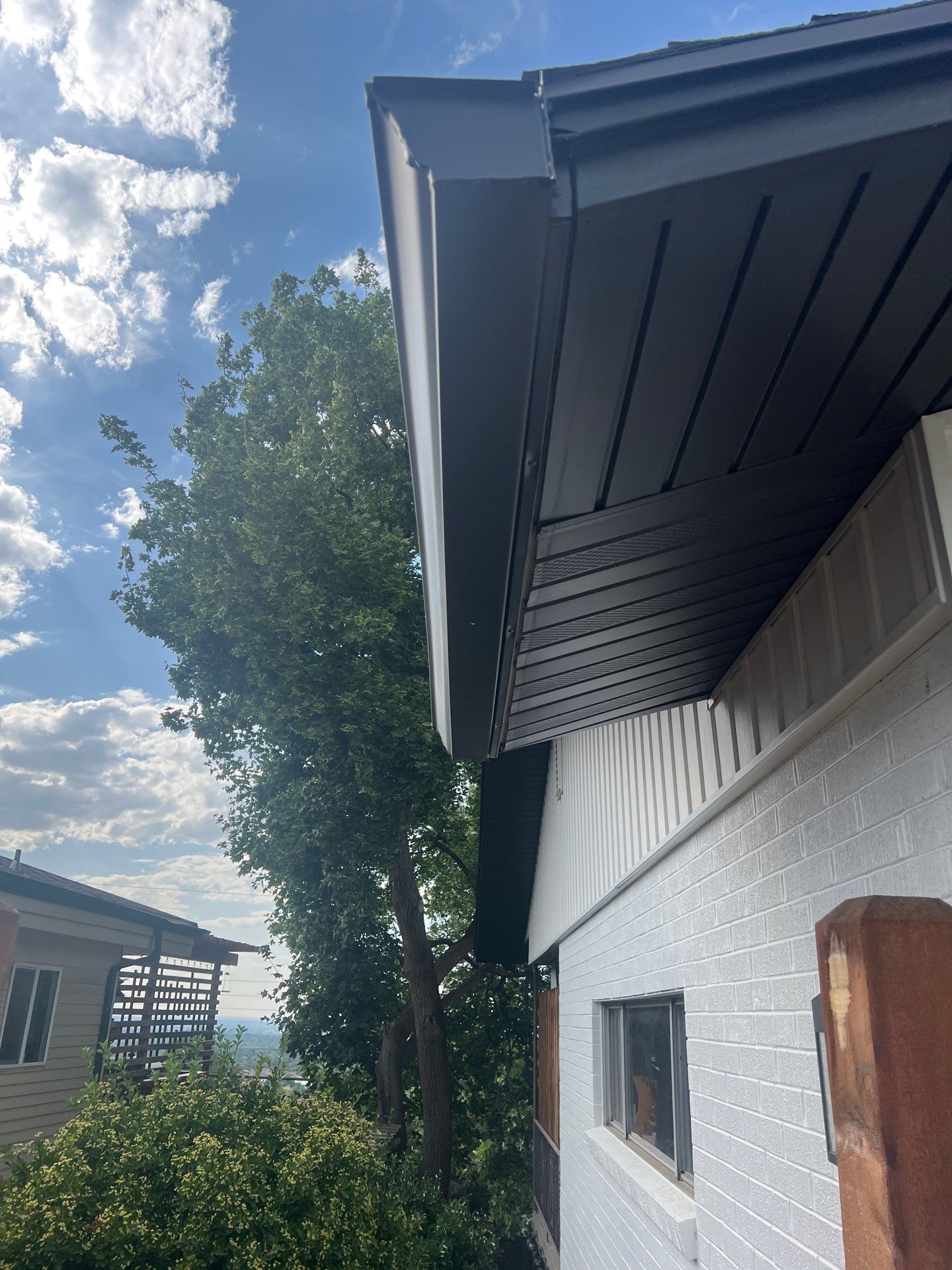 Project in Cotton Wood Heights by Emerald Gotcha Gutters 