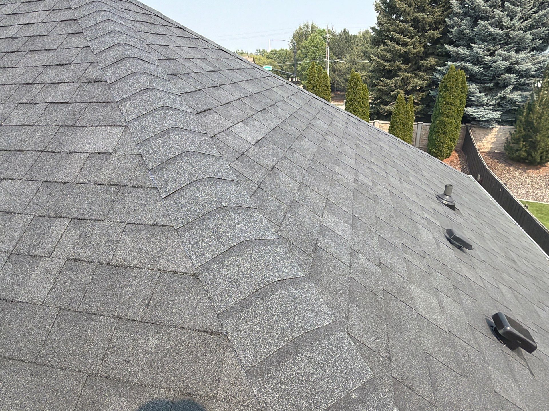 Asphalt Shingle Roof Replacement for Two-Story Home in Meridian by Olive Roofing
