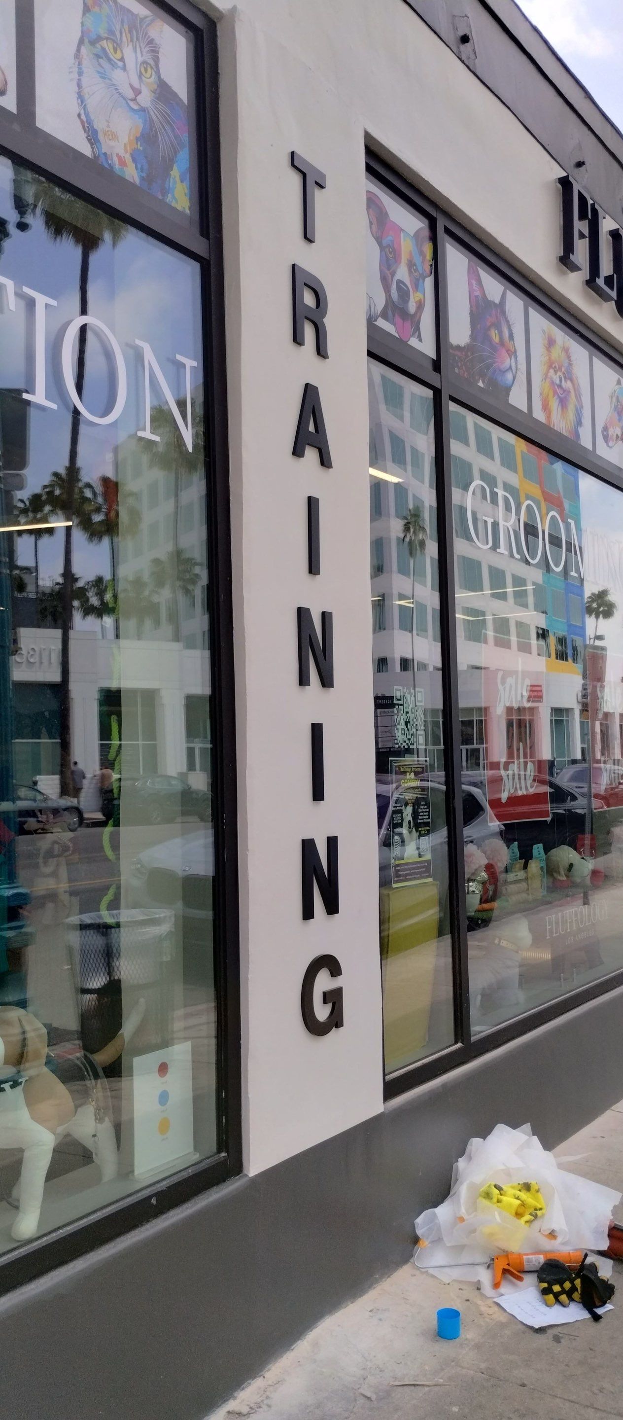 Project in Los Angeles by Golden State Signs