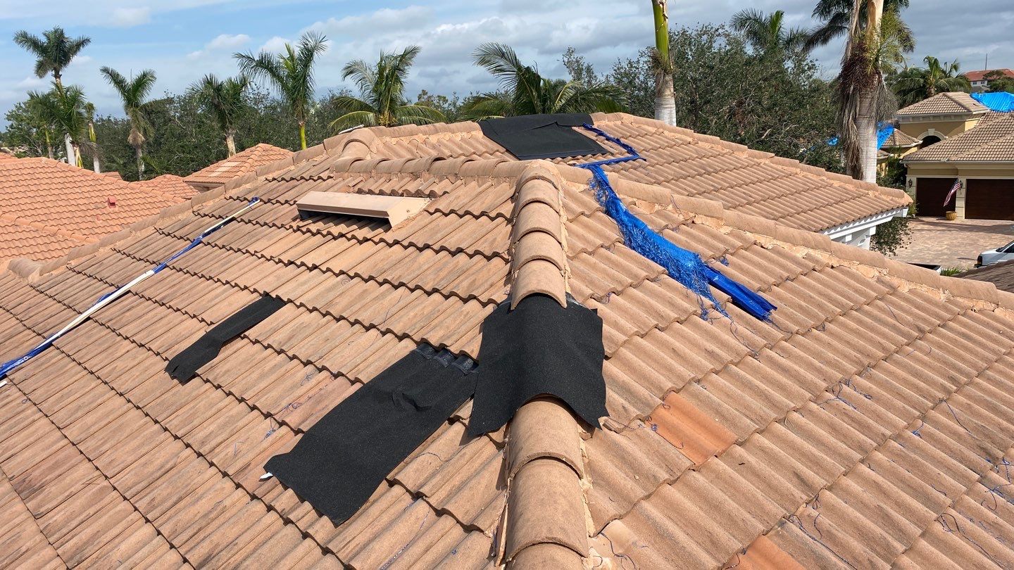 Residential Roofing Installation using Concrete Tile in West Bay Country Club by International Roofing