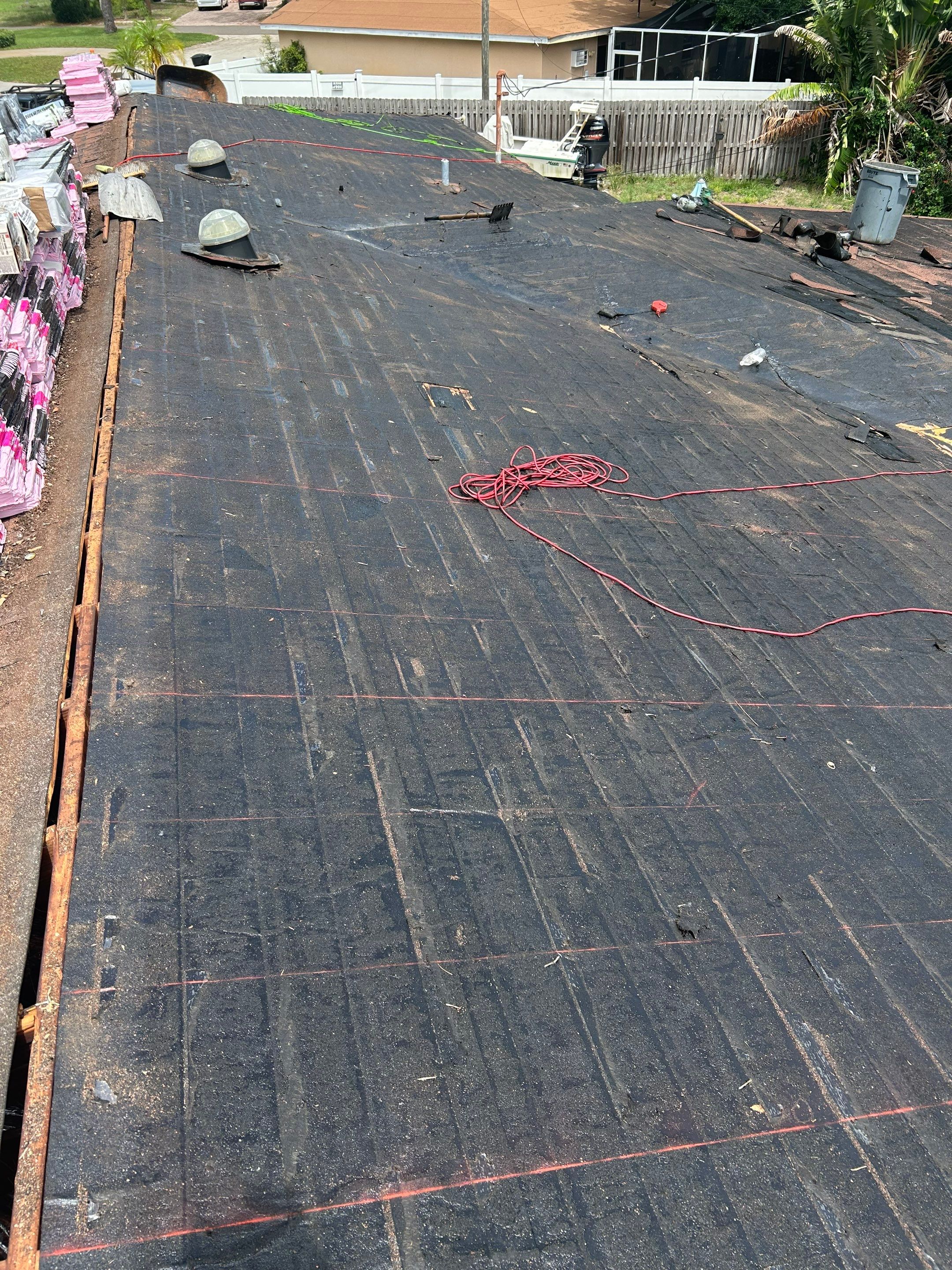 Project in St. Petersburg 33710 by Mitchell Roofing Company LLC 
