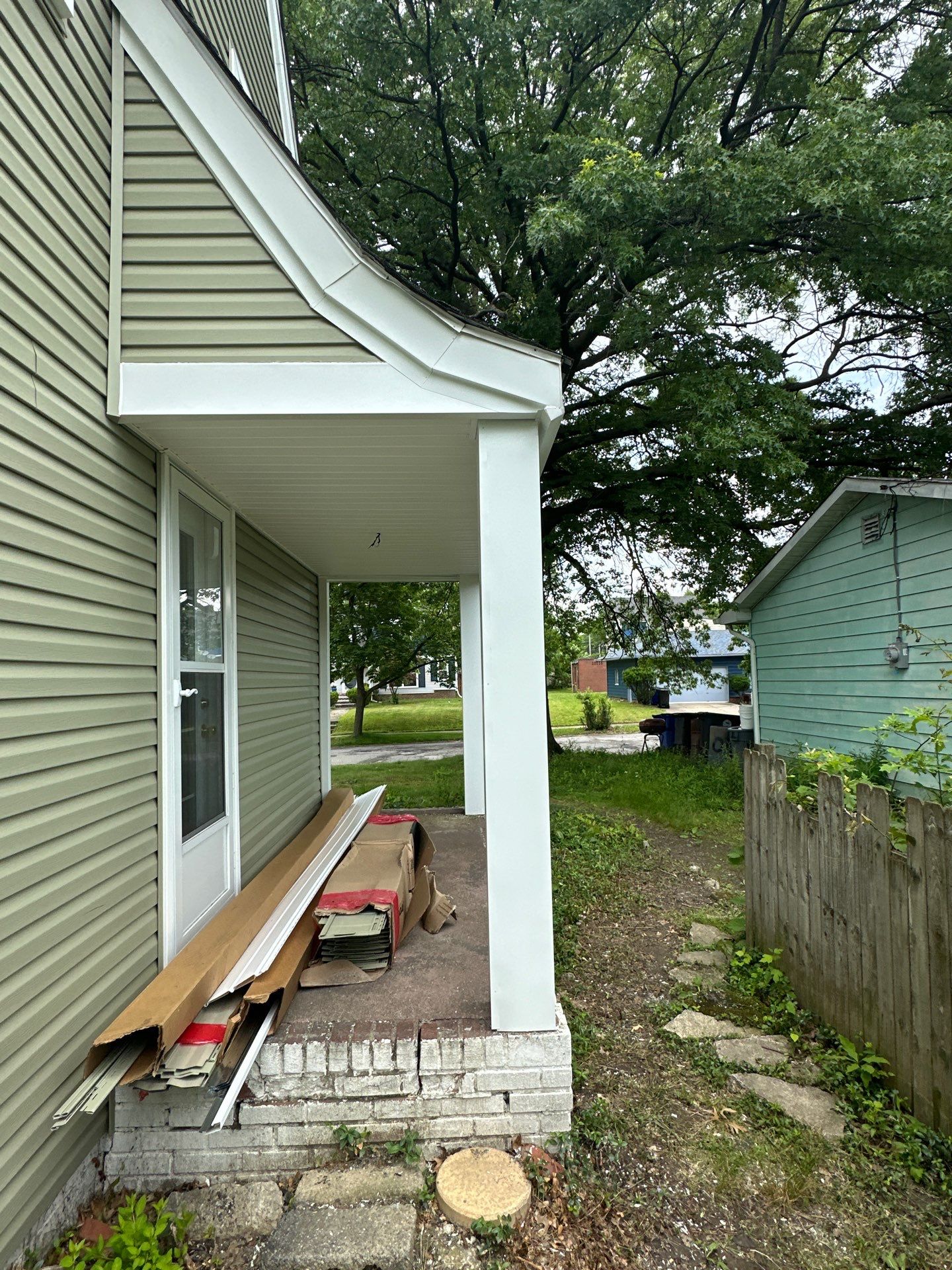 Project in Cleveland by Powers Roofing and Exteriors