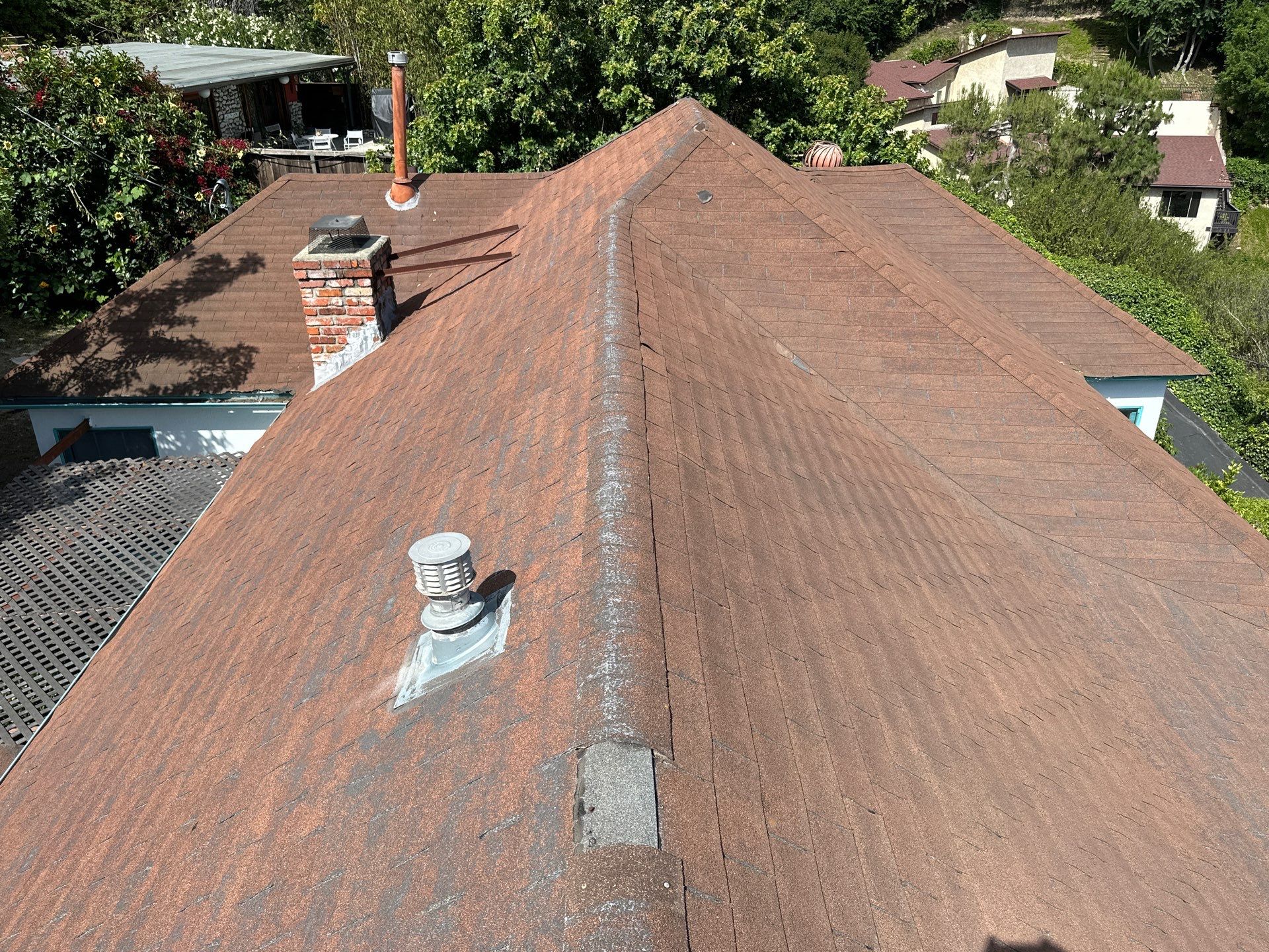 Residential Reroofing and New Sheathing Installation in Sherman Oaks, CA by Hull Brothers Roofing