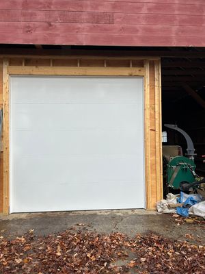 Door Installation using Raynor Encore Garage Door