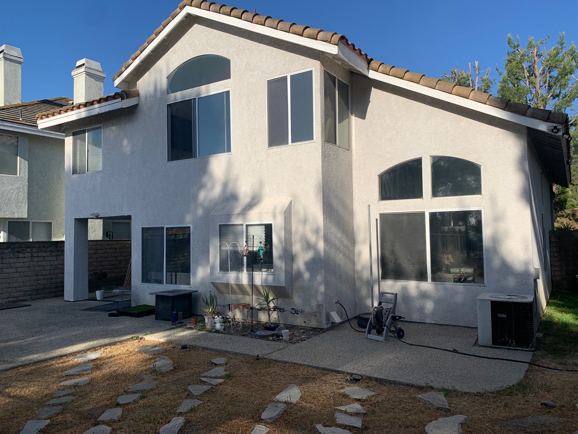 New windows using Milgard vinyl windows by American Window Company