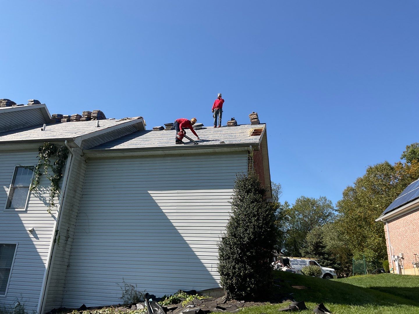 Residential Roofing Installation by Alpha Design Services