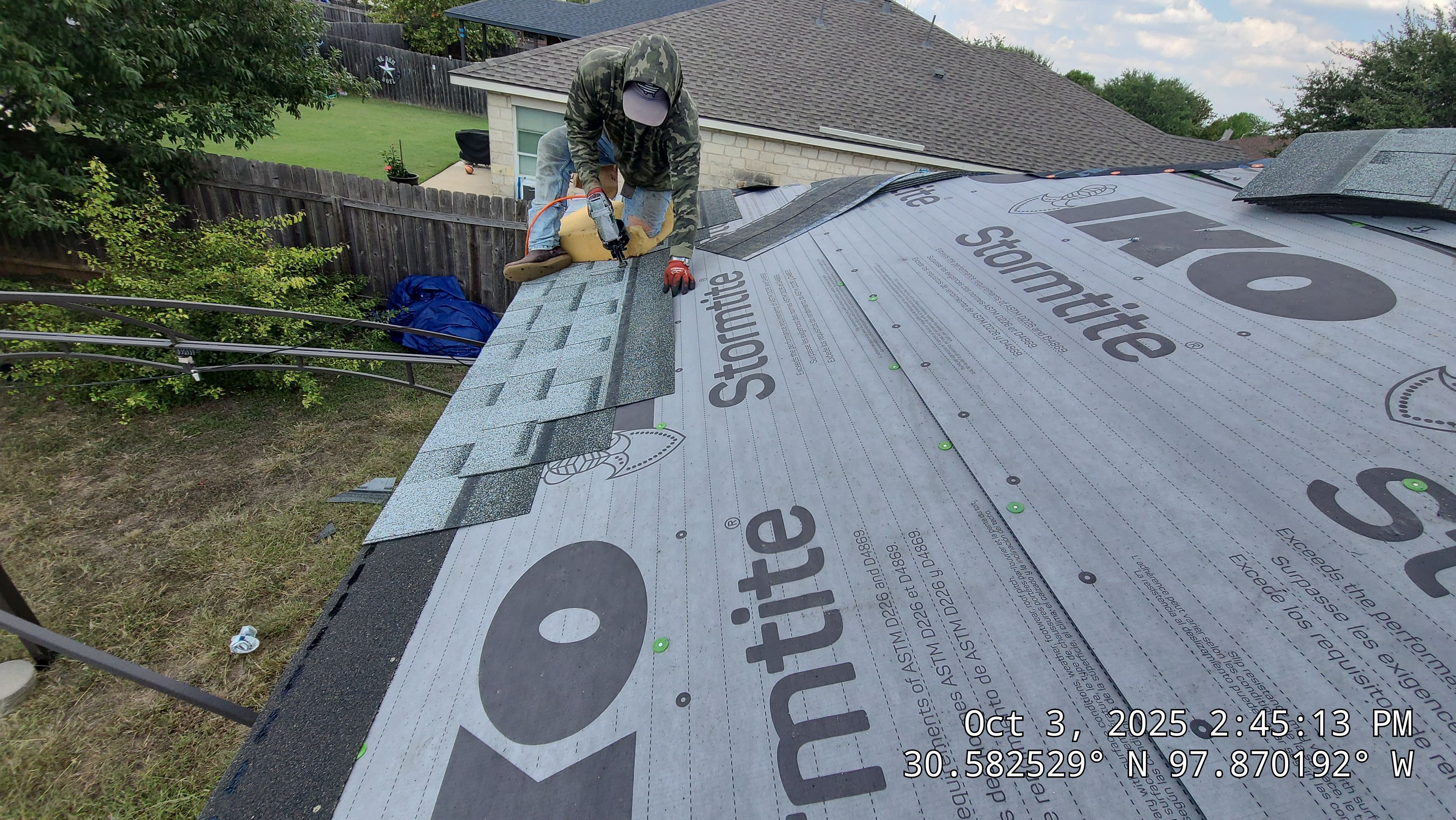 Storm Damage Roof Replacement and Restoration in Leander by Caliber Restoration LLC