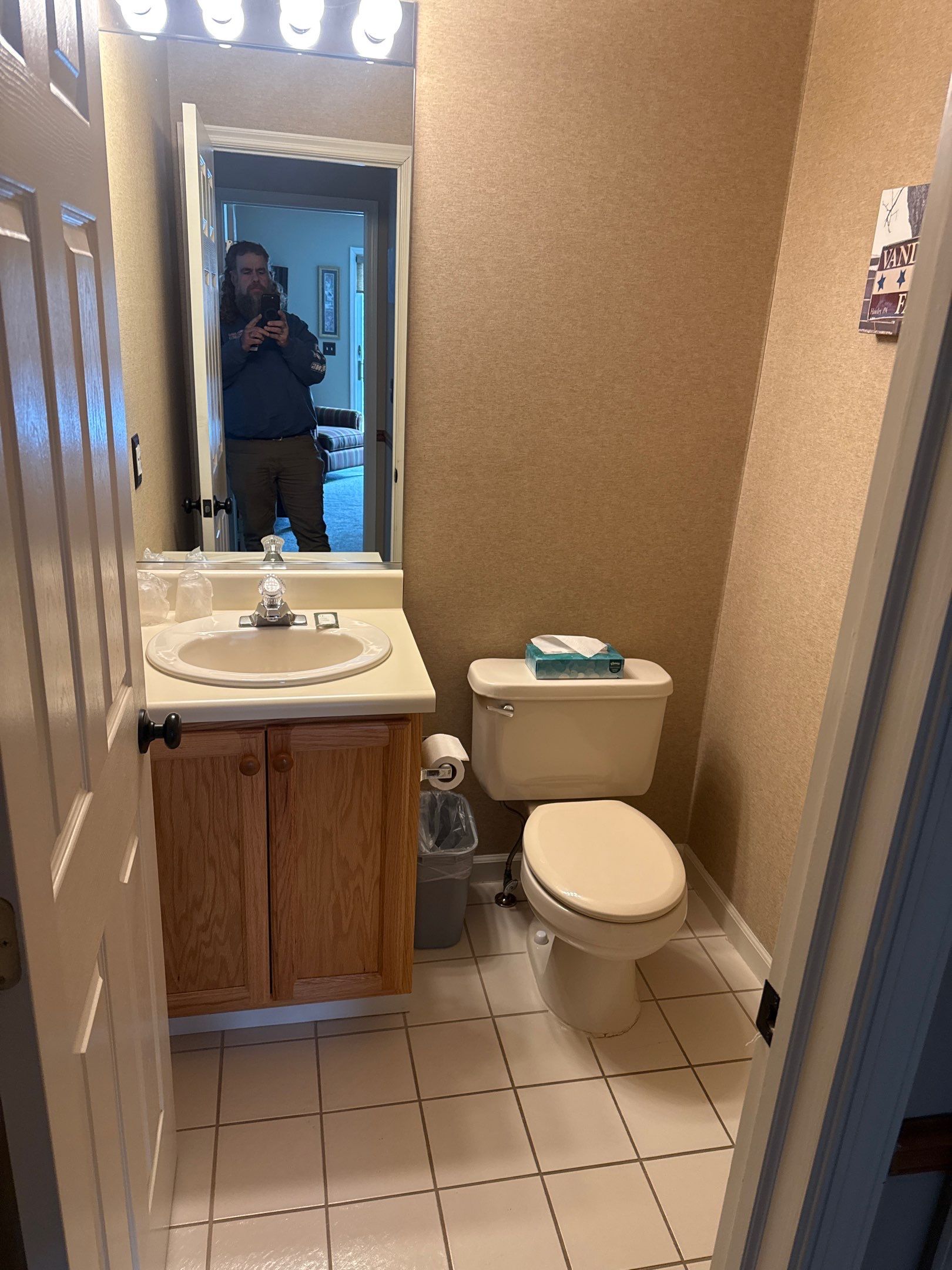 Bathroom and Powder Room Remodel by For Him Contracting