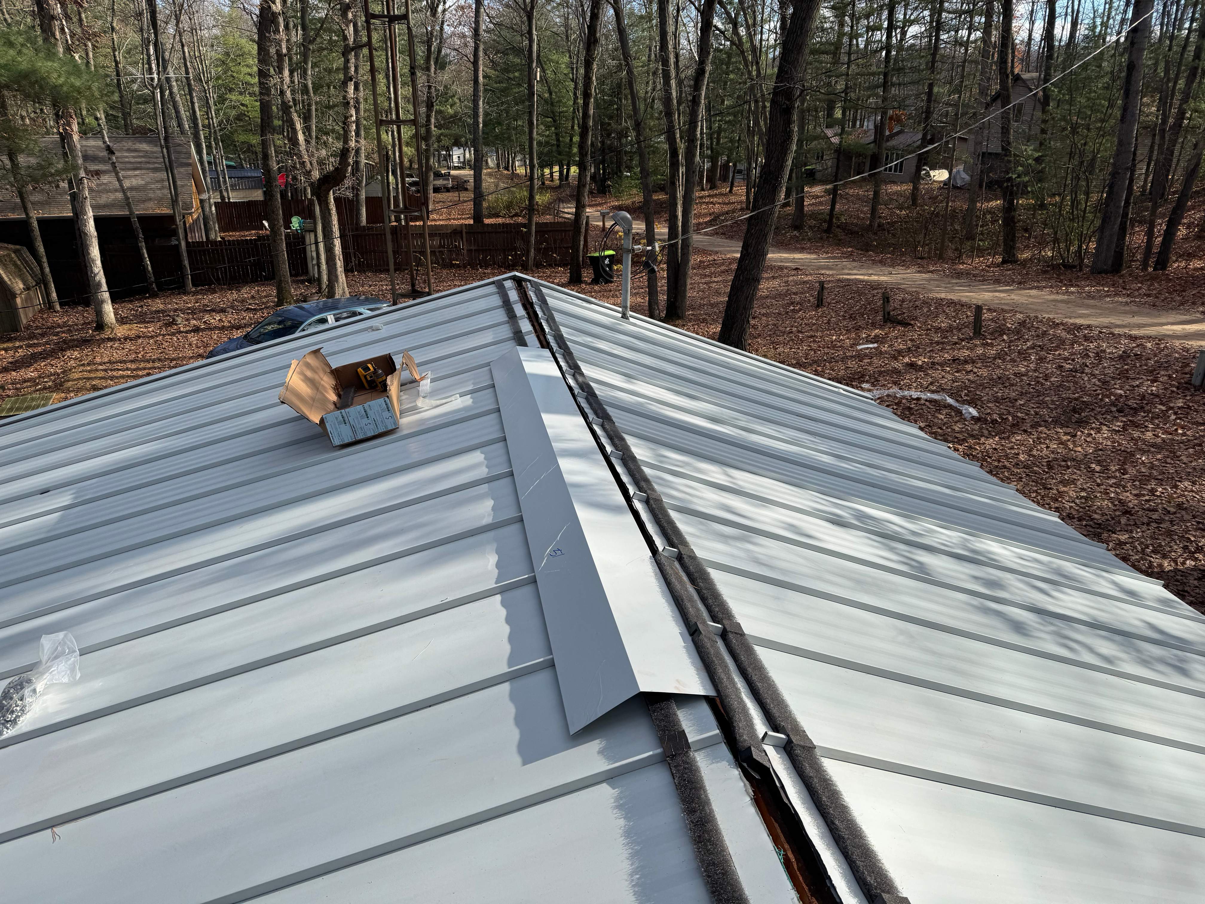 Roof Replacement using Standing Seam by GRACCO