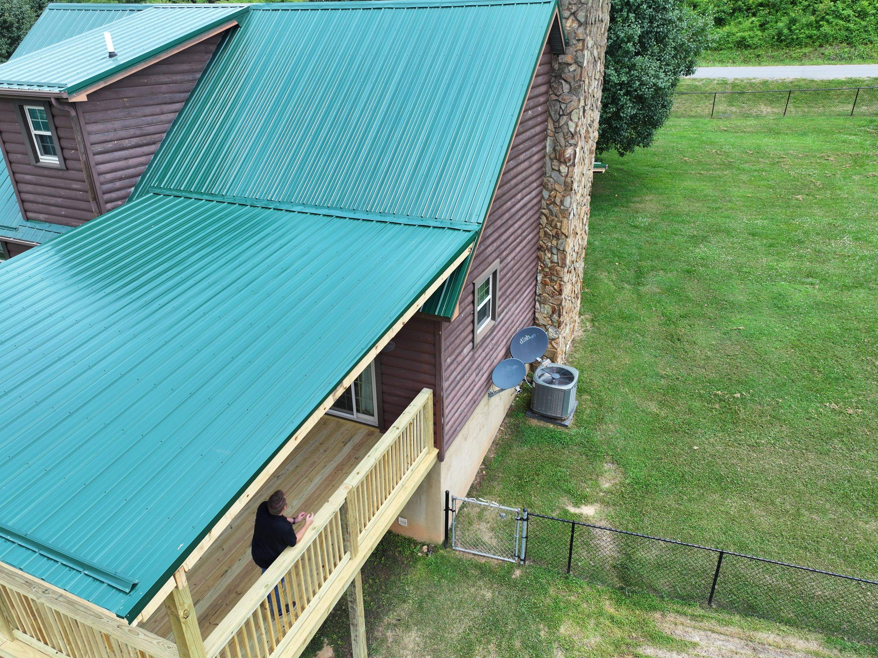 Paddle Creek Pet Ranch Cabin  by Omnia Roofing