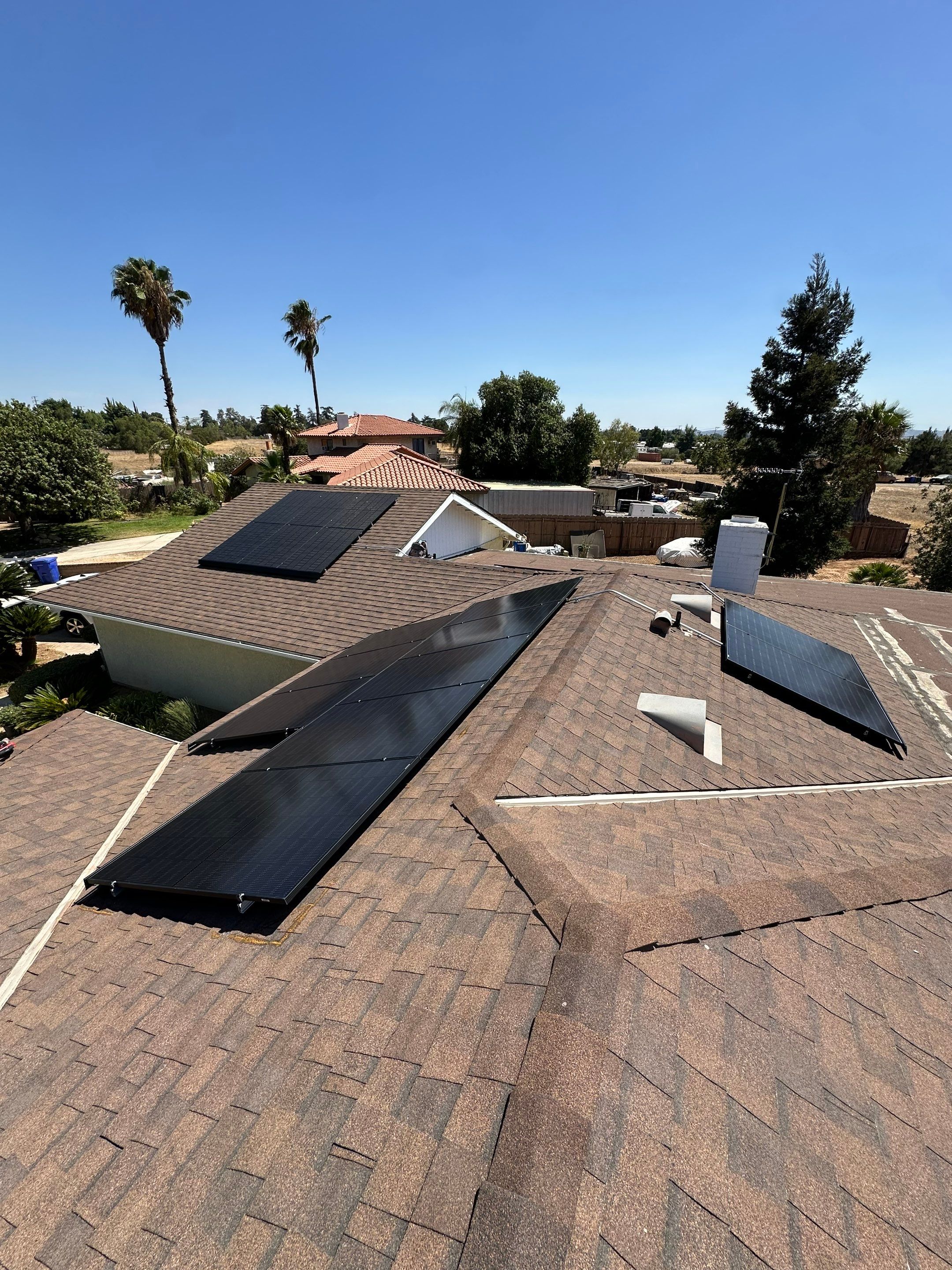 Residential Solar Installation and Enphase Battery Storage in Yucaipa by VIBE SOLAR