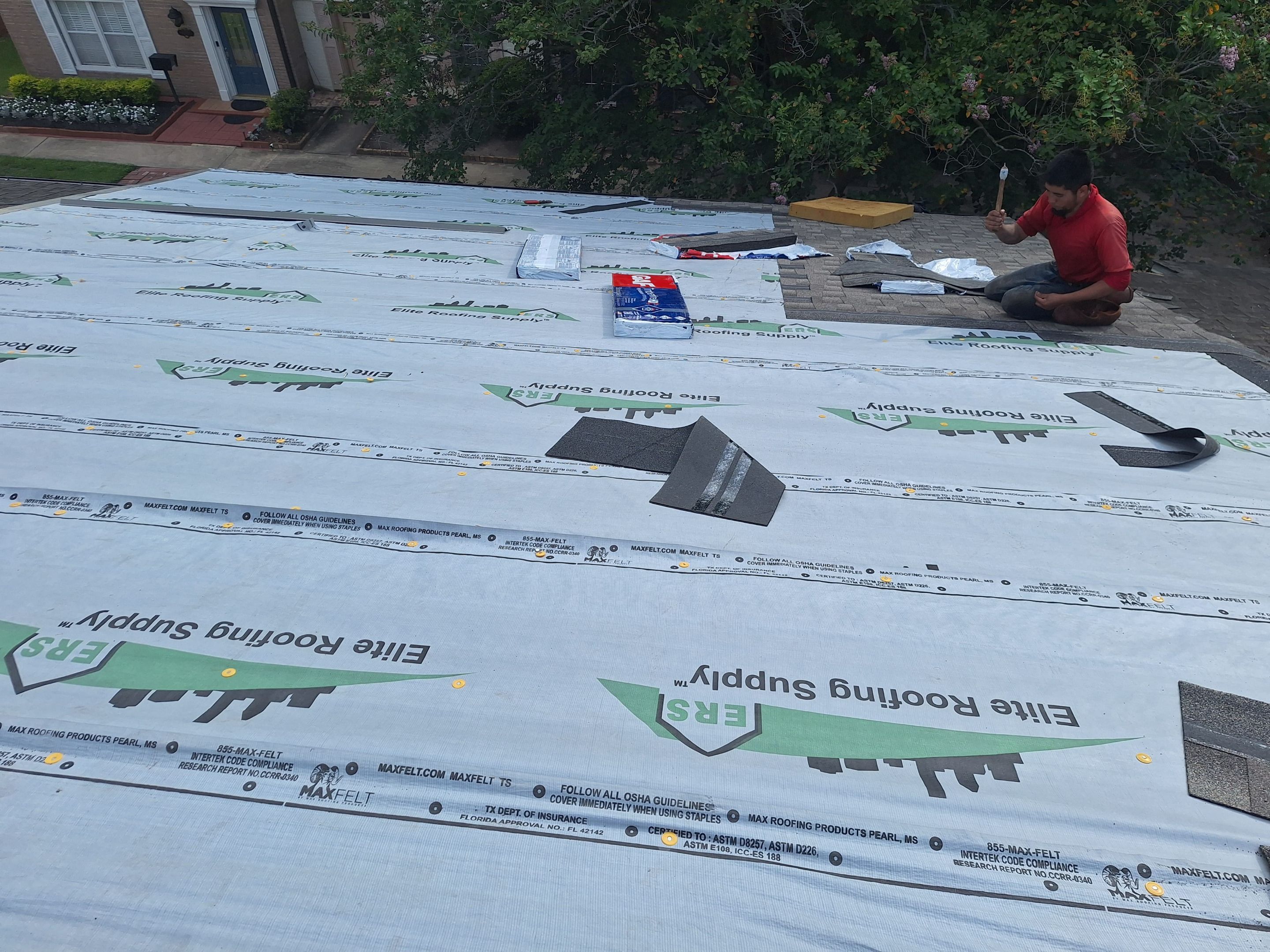 Project in Beaumont by SETX Roofing Pros 