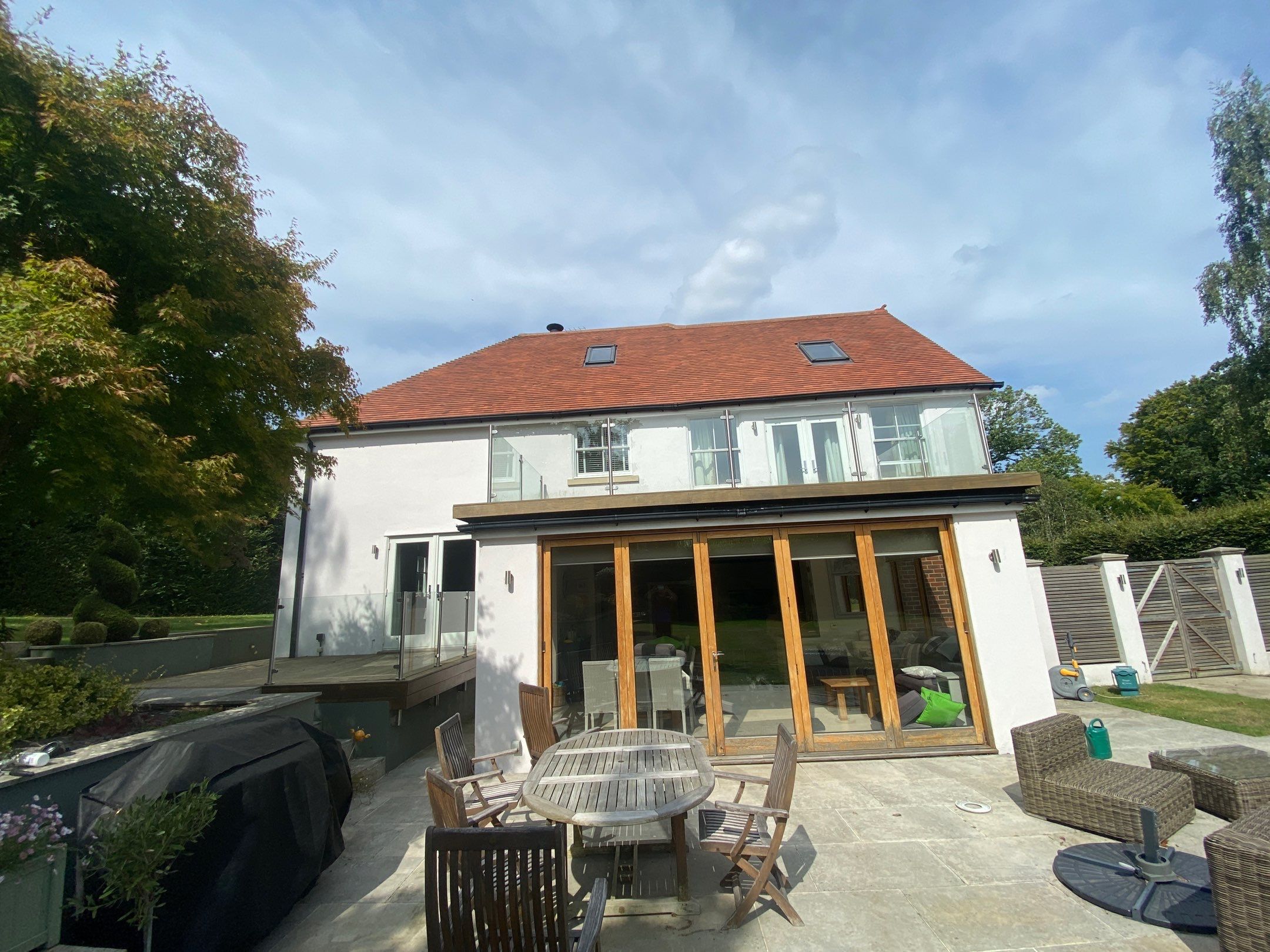Roof Cleaning and Biocide Treatment using Honda 15lpm Low Pressure Washing Machine by Ges Exterior Cleaning ltd
