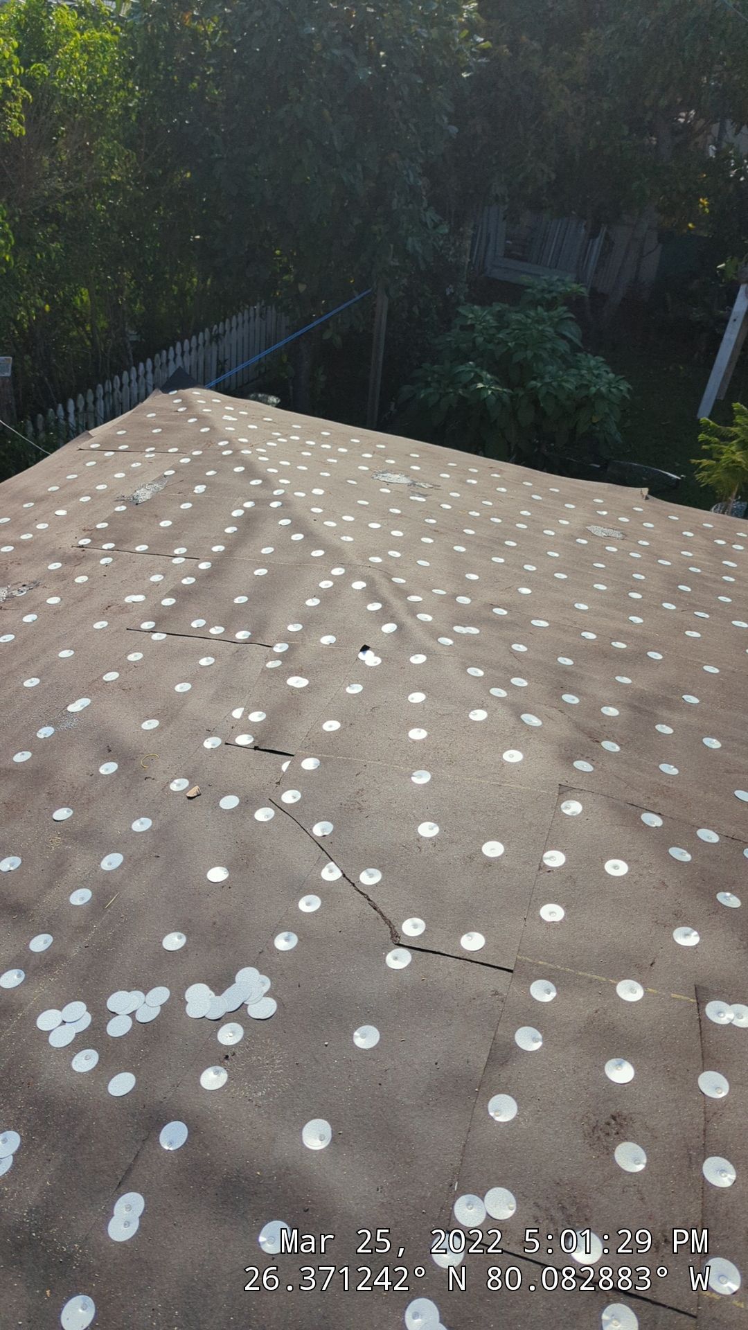 Residential Roofing Installation using 1" Nail strip metal roof by BLUES BROTHERS ROOFING