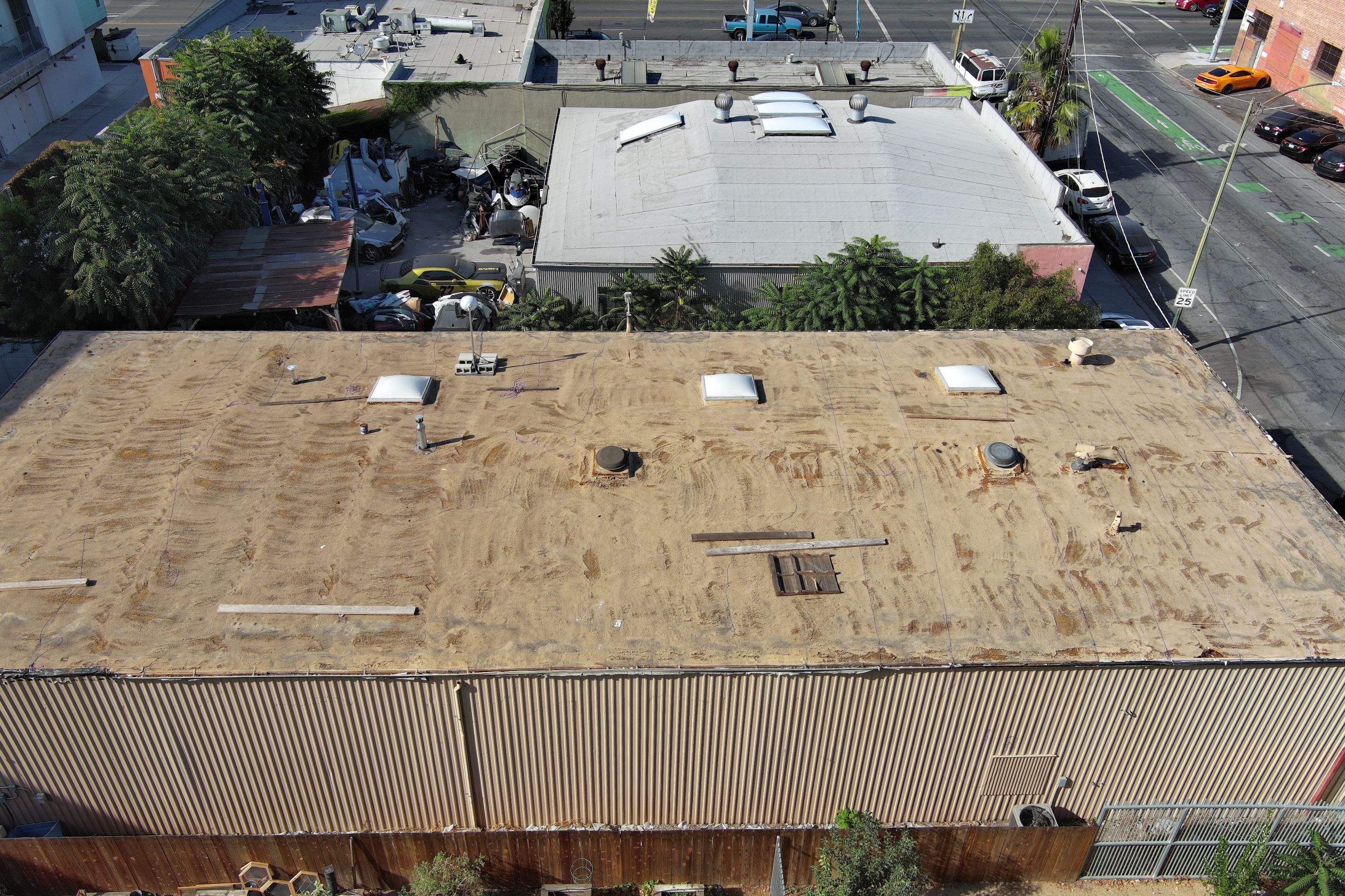 Foam Refurbish using Conklin Benchmark/PUMA XL coatings and spray foam by Straight Edge Roofing Inc