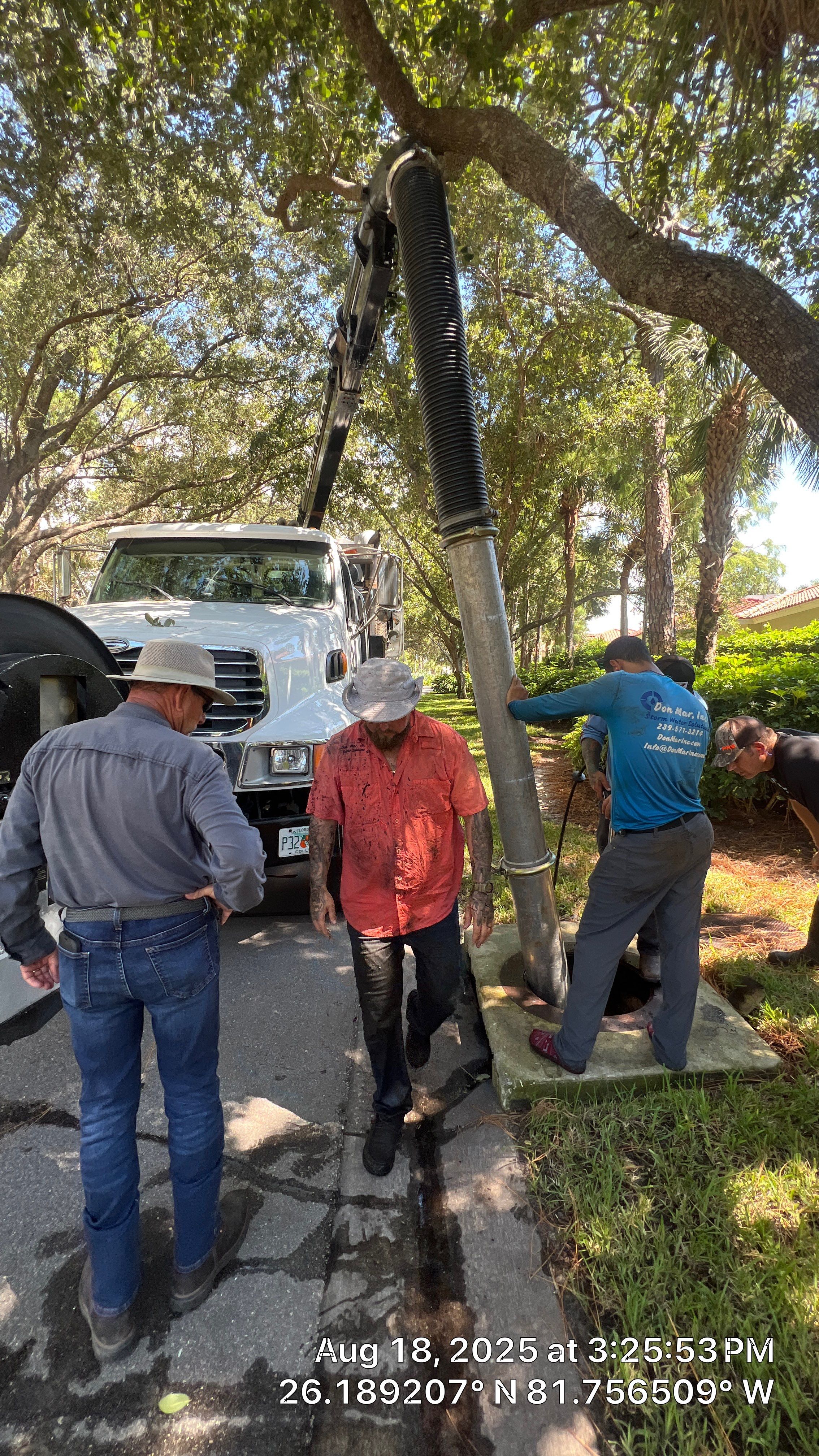 Naples Community Drainage Problems by APS Power & Water