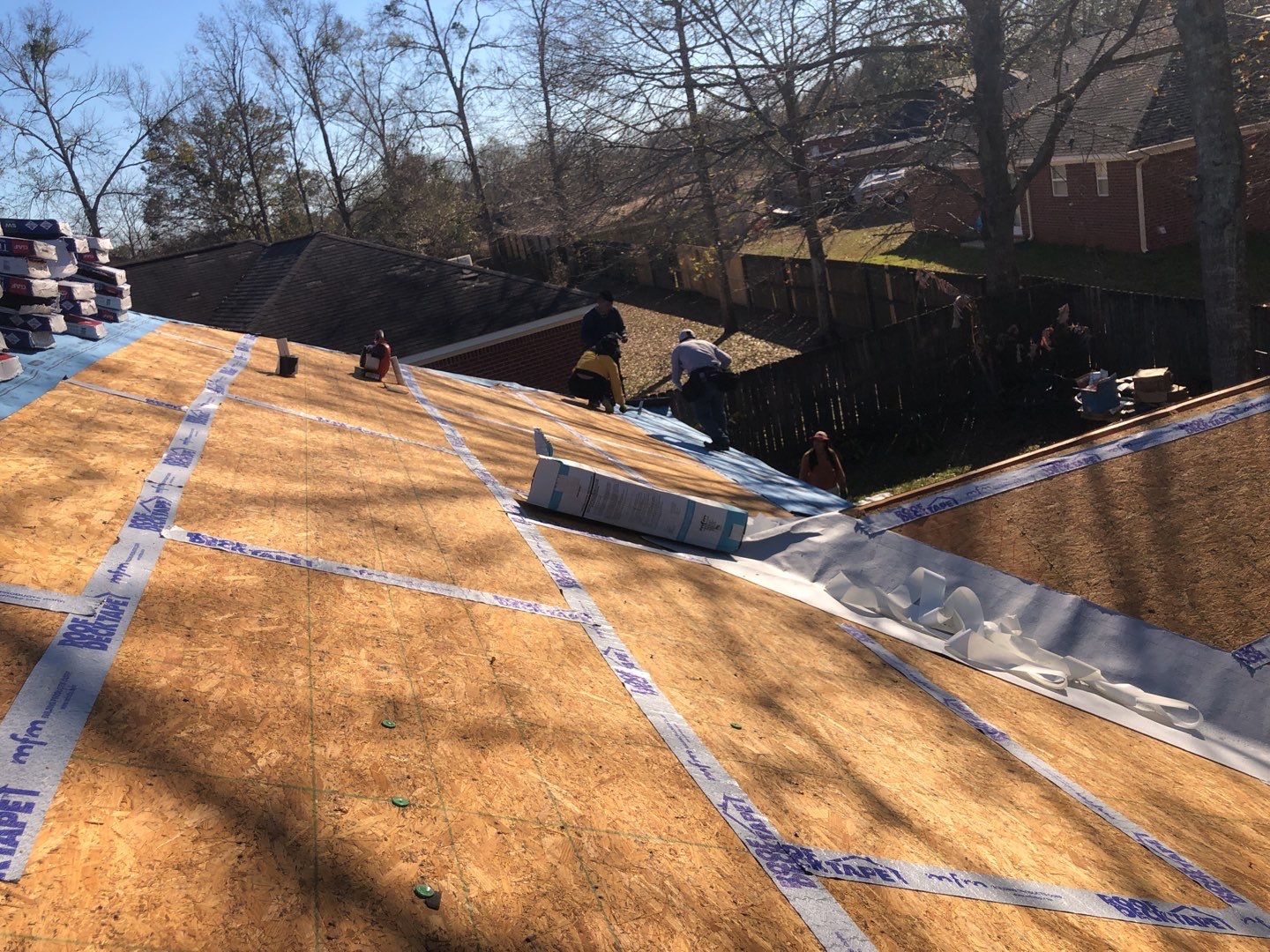 Residential Roofing Installation using Roof Replacement by American Roofing & Construction LLC