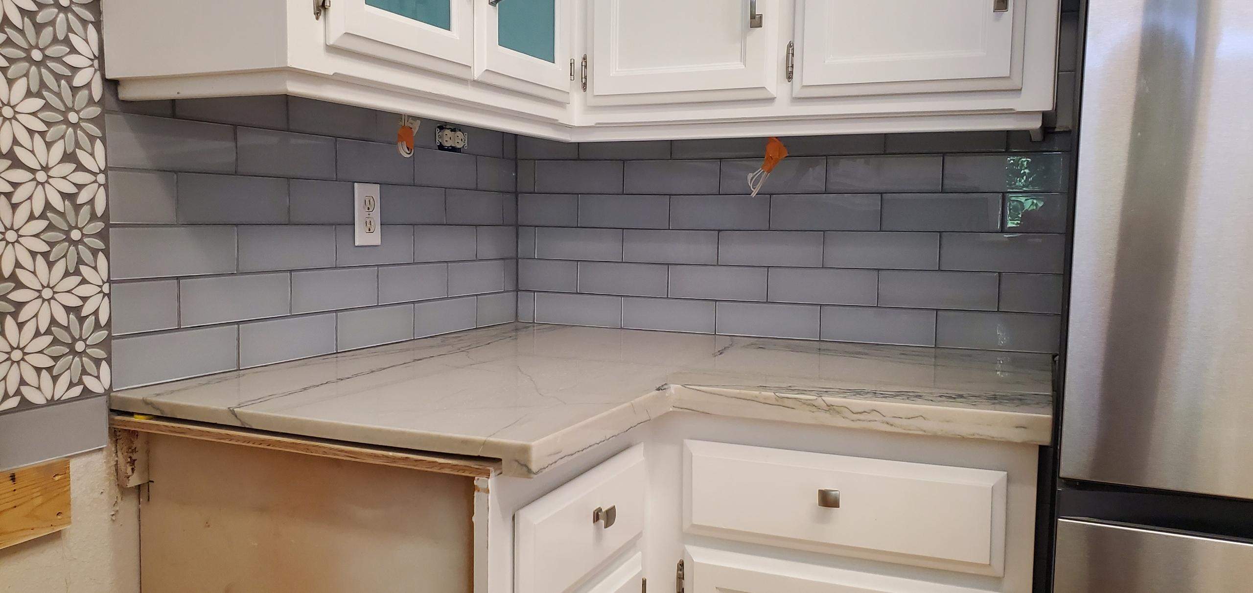 Kitchen Backsplash by Footprints Floors South Sacramento