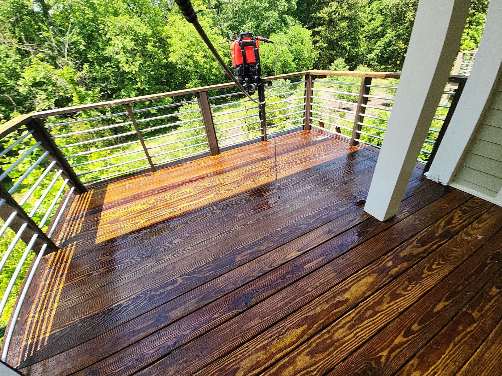 Deck using Wood Sealant by DuraSeal