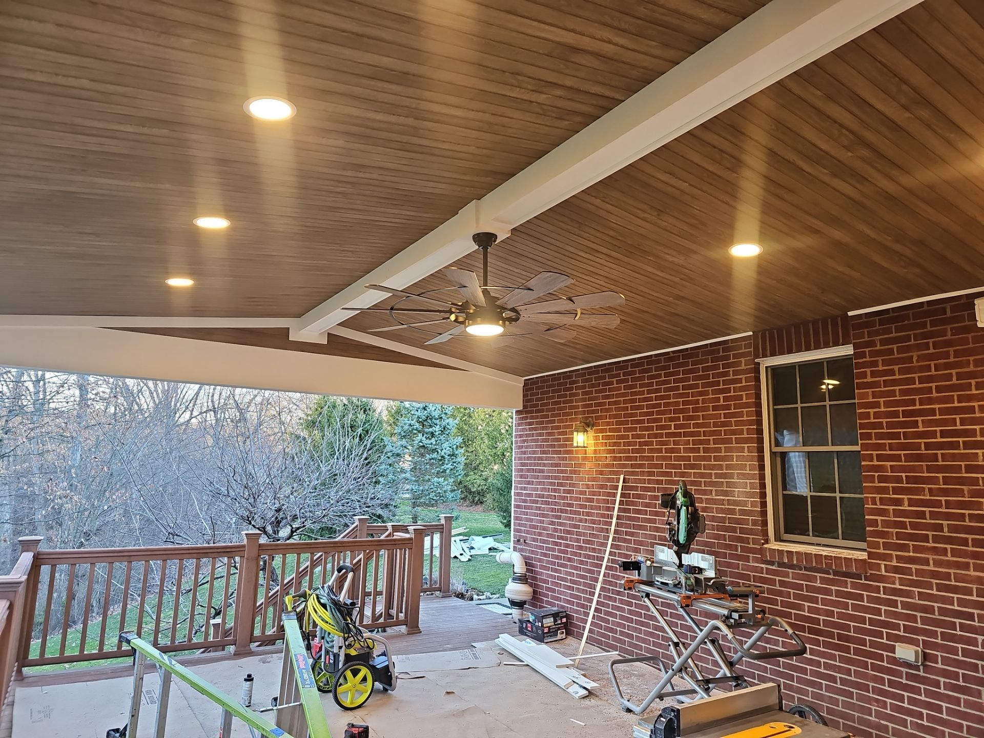 Hip Roof Build by Cousins Roofing Siding & Decks