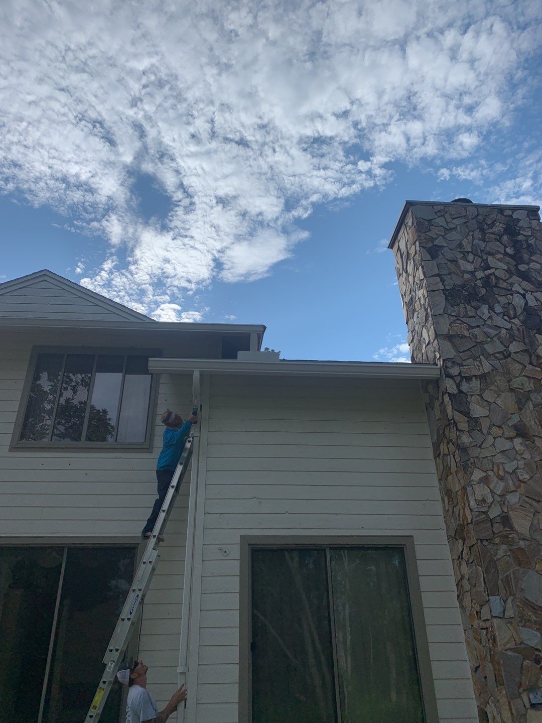 Heavy-Duty Commercial Downspouts in Panama City Beach FL by Gutter Professors