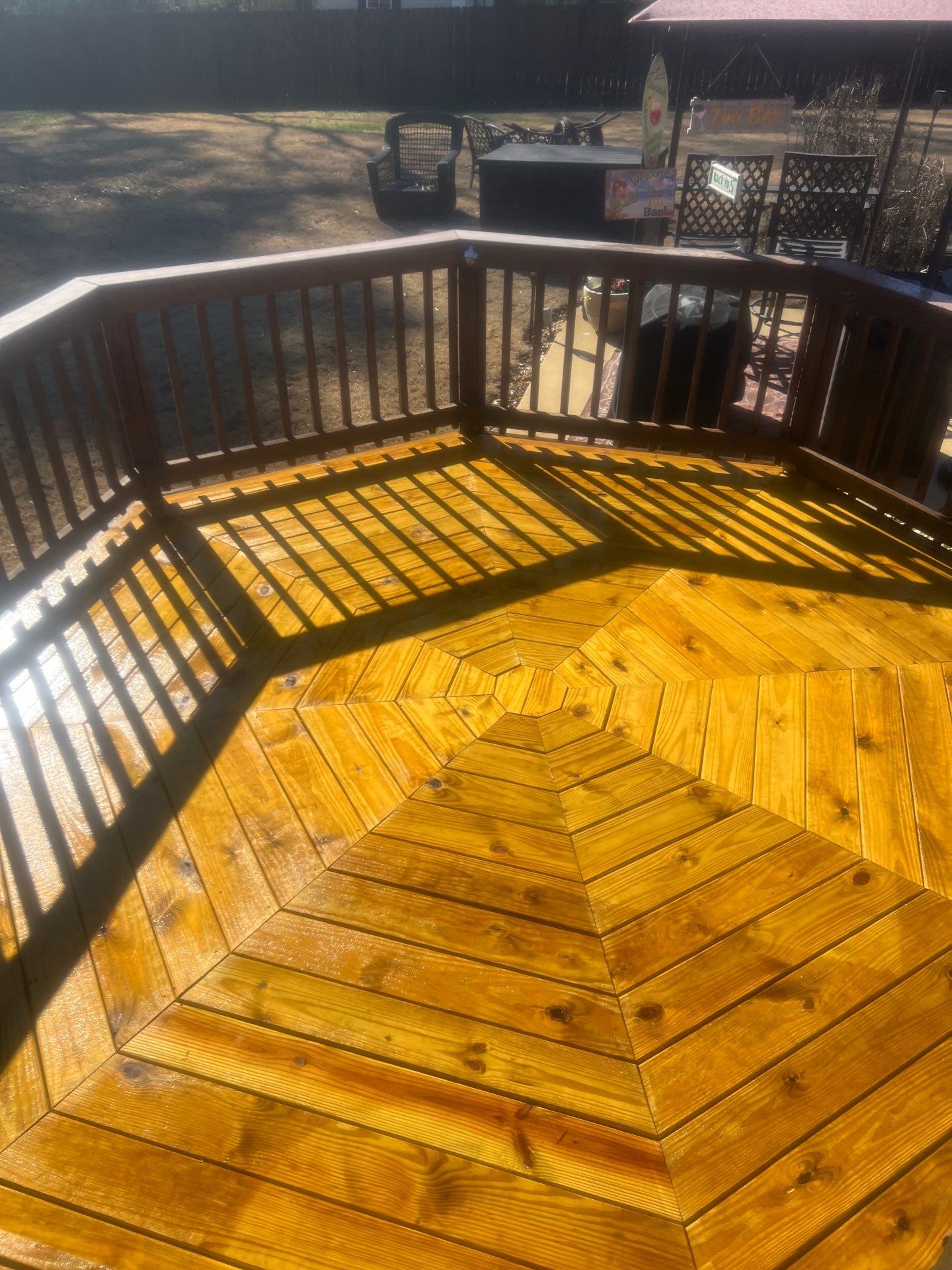 Weathered Deck using Wood Sealant by DuraSeal
