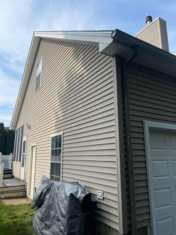 Siding Installation using Certainteed Cedar Impressions Sterling Gray by A Plus Exterior