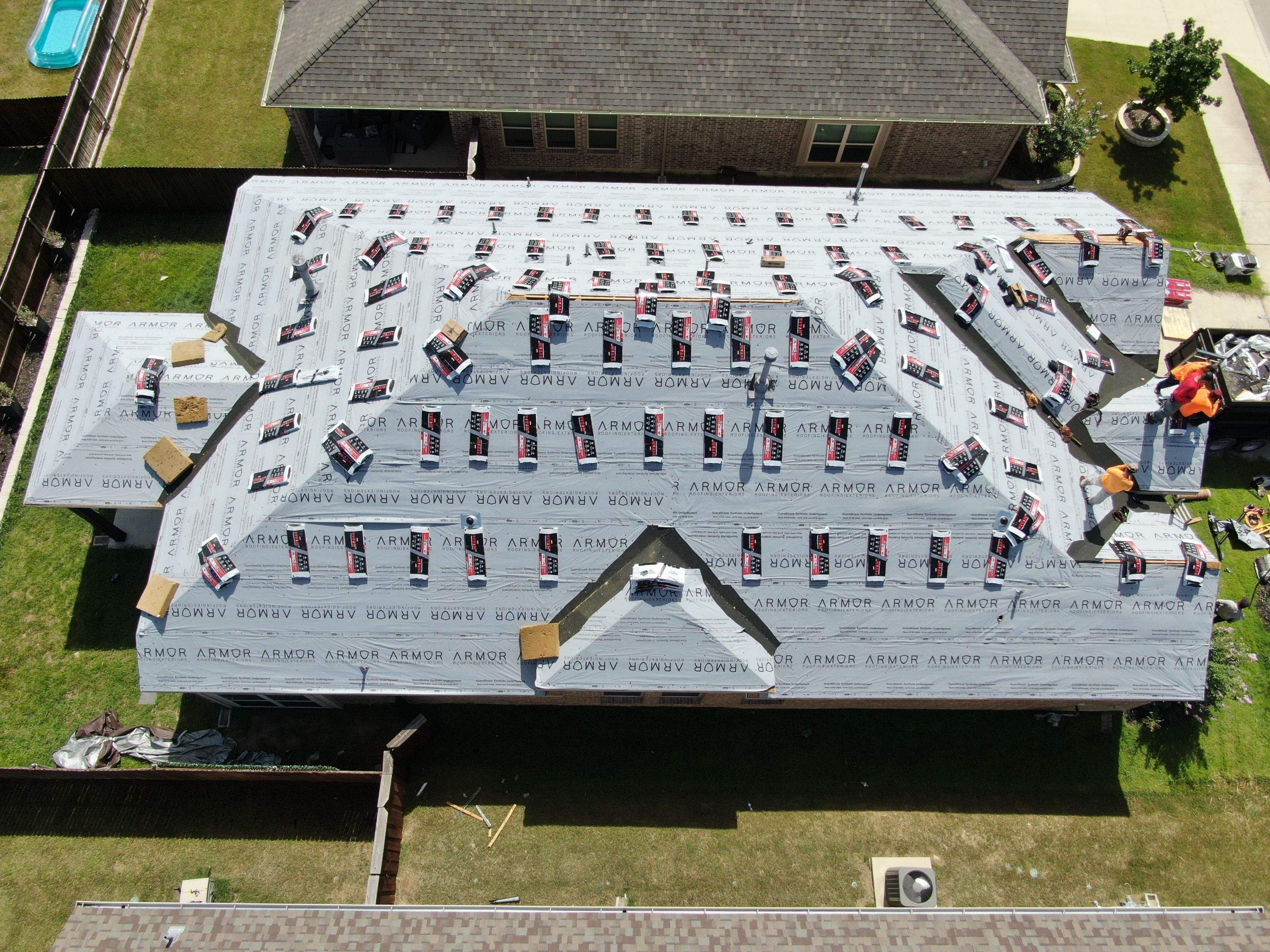 Full Roof Replacement in Fort Worth Featuring Tamko Titan XT Shingles by Armor Roofing | Exteriors