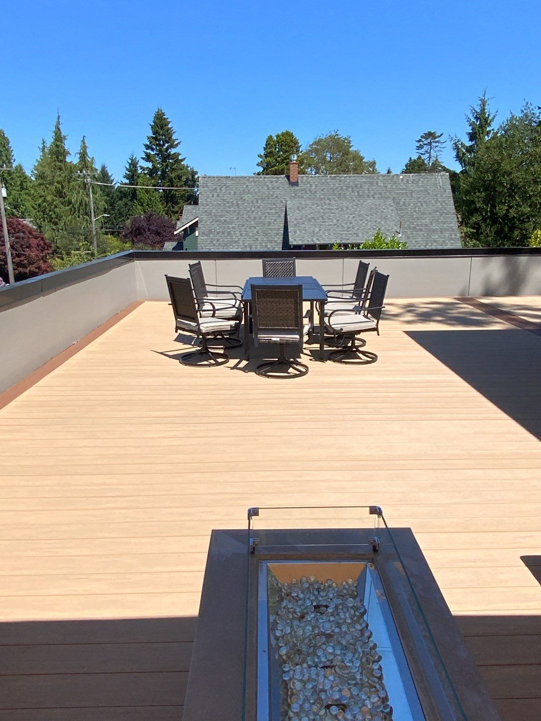North Admiral Rooftop by Alki deck builders 