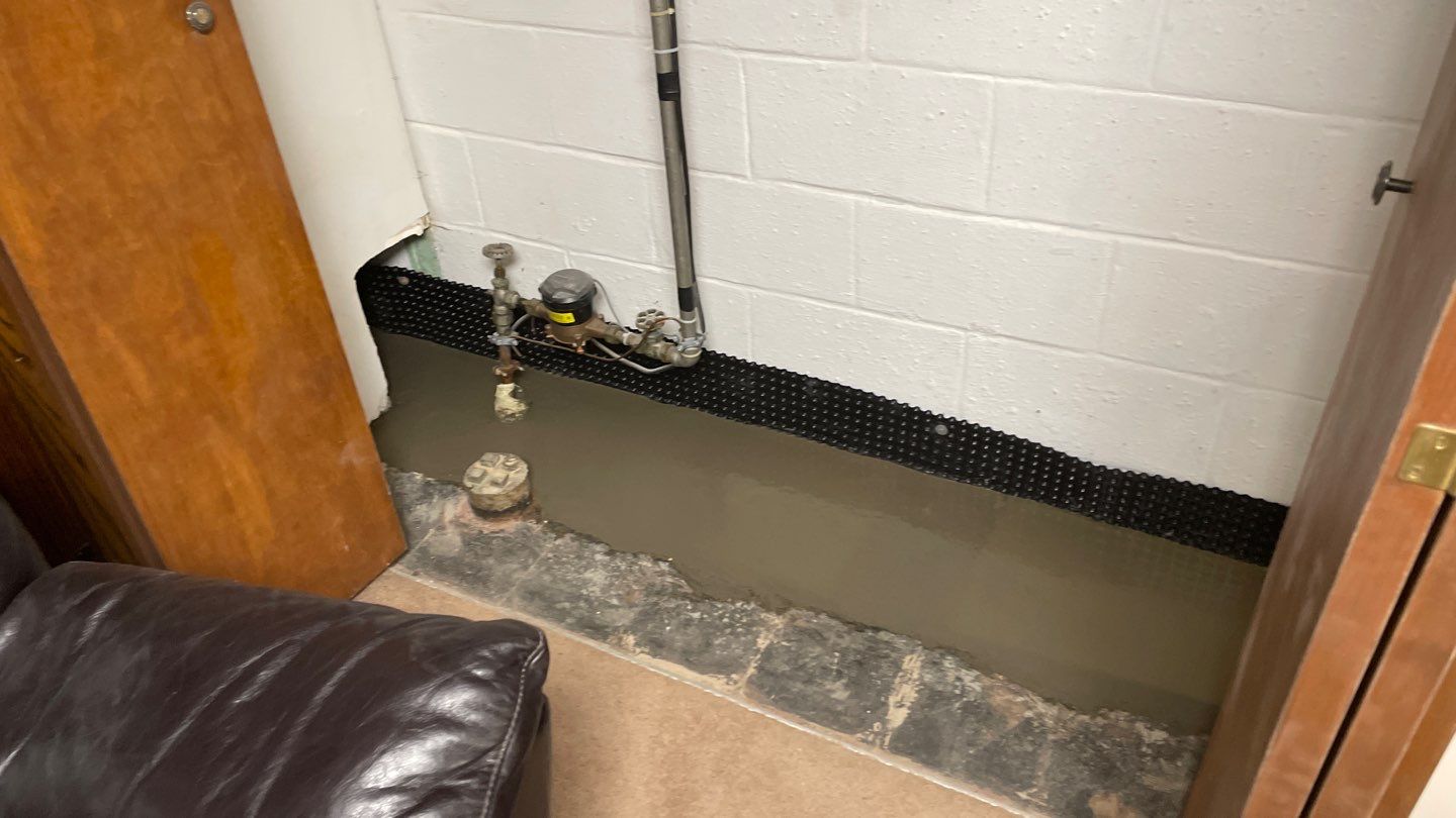 Drain Tile & a Sump Pump for our Property Management Partner by Waterproofing Northeast